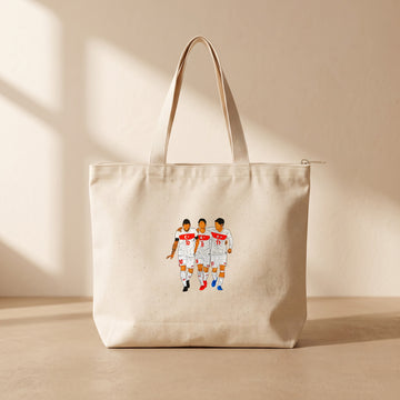 10-8-11 - Fermuarlı Tote Bag