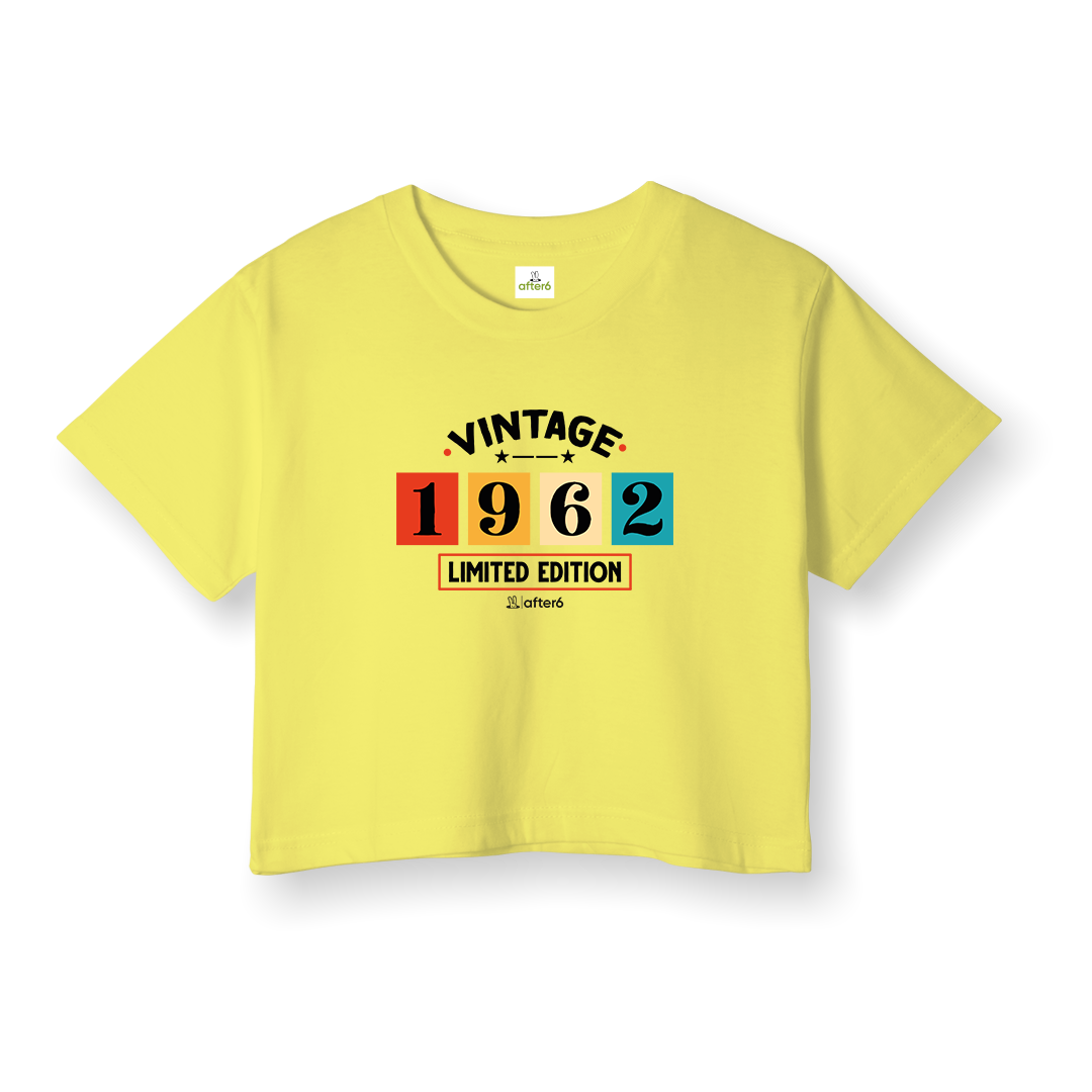 1962 - Crop T-Shirt