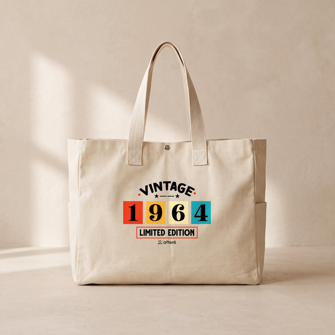 1964 - Çıtçıtlı Tote Bag