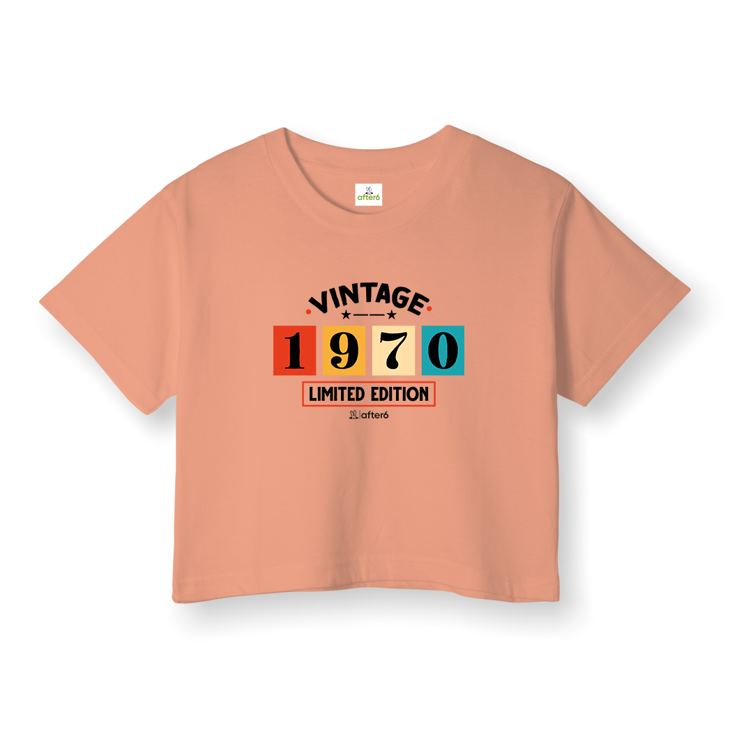 1970 - Crop T-Shirt