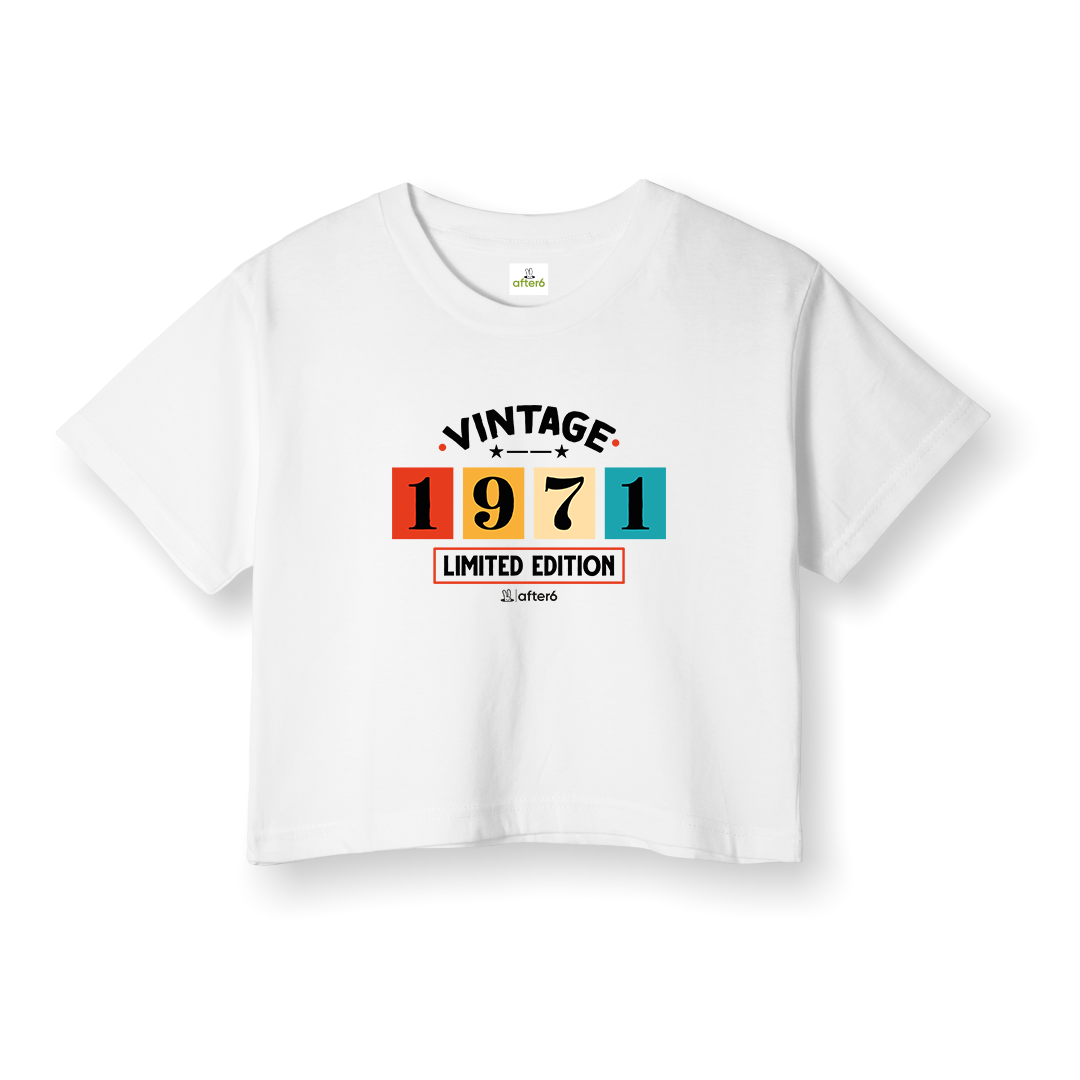 1971 - Crop T-Shirt