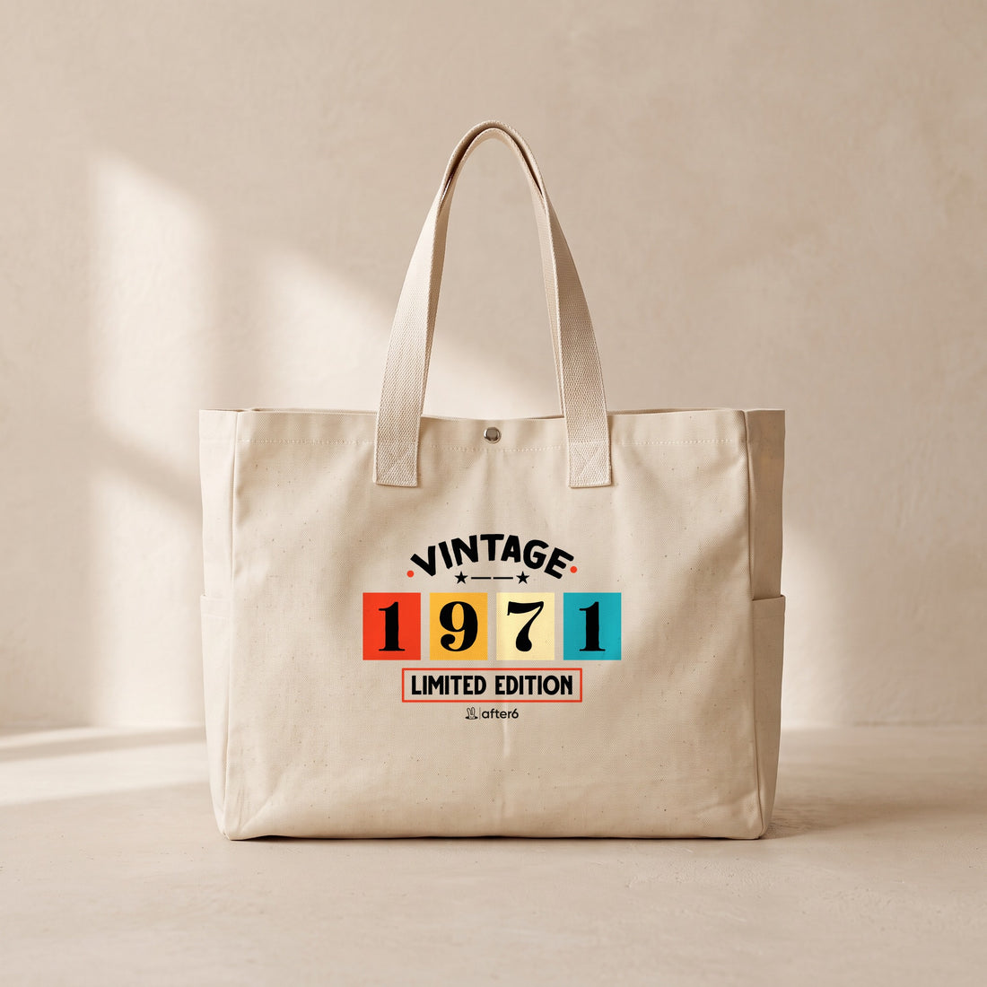 1971 - Çıtçıtlı Tote Bag