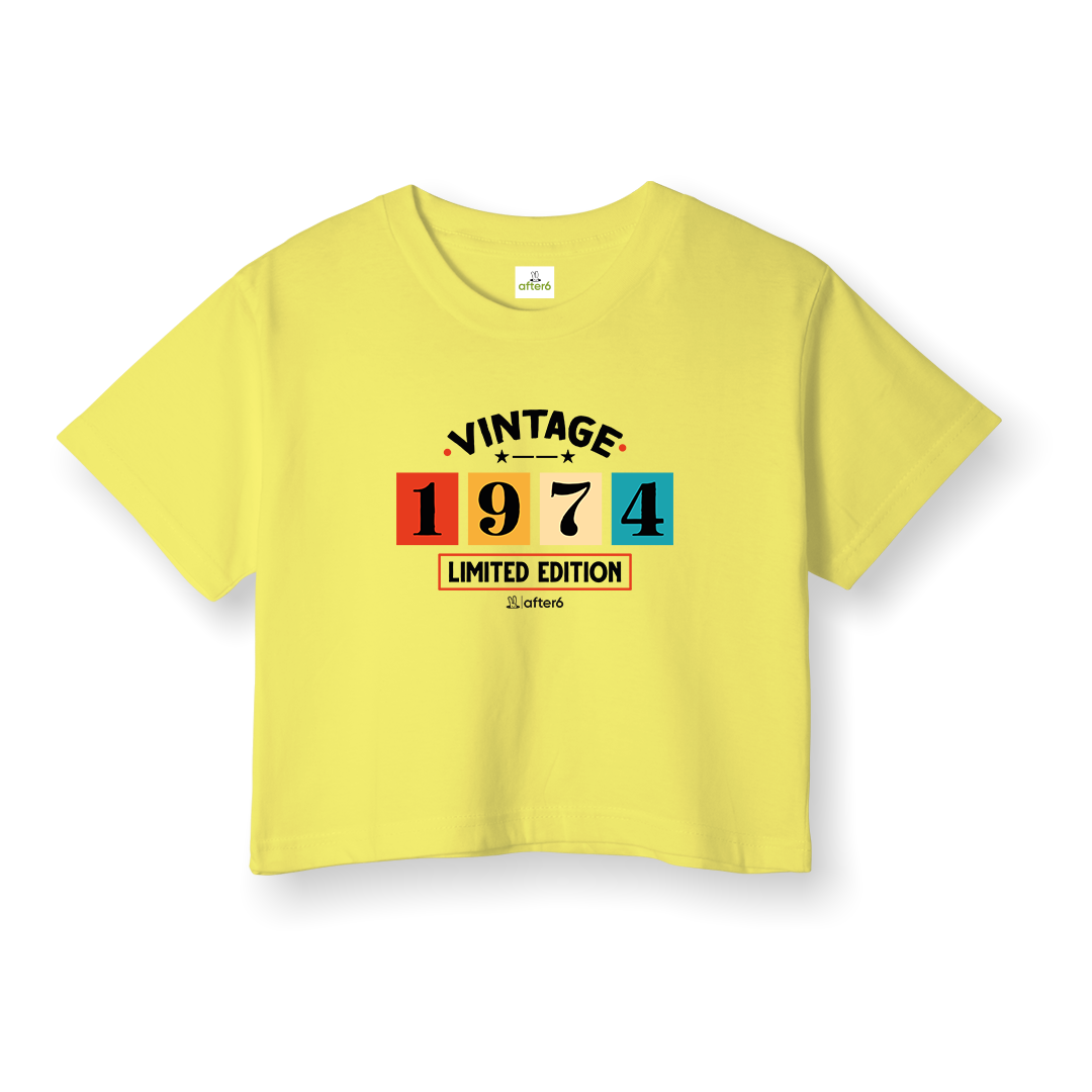 1974 - Crop T-Shirt