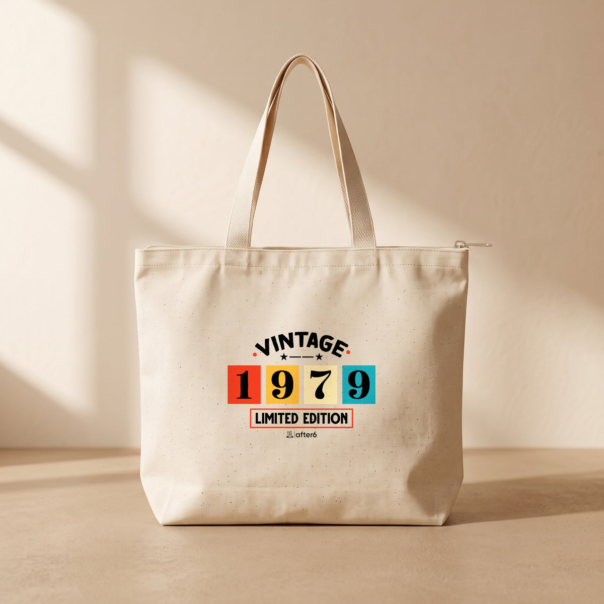 1979 - Fermuarlı Tote Bag