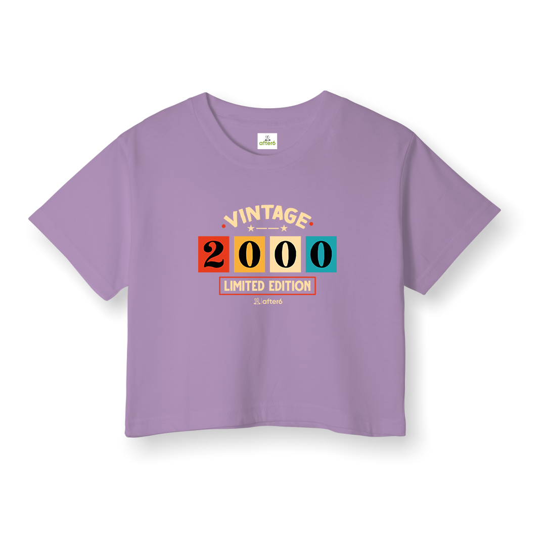 2000 - Crop T-Shirt