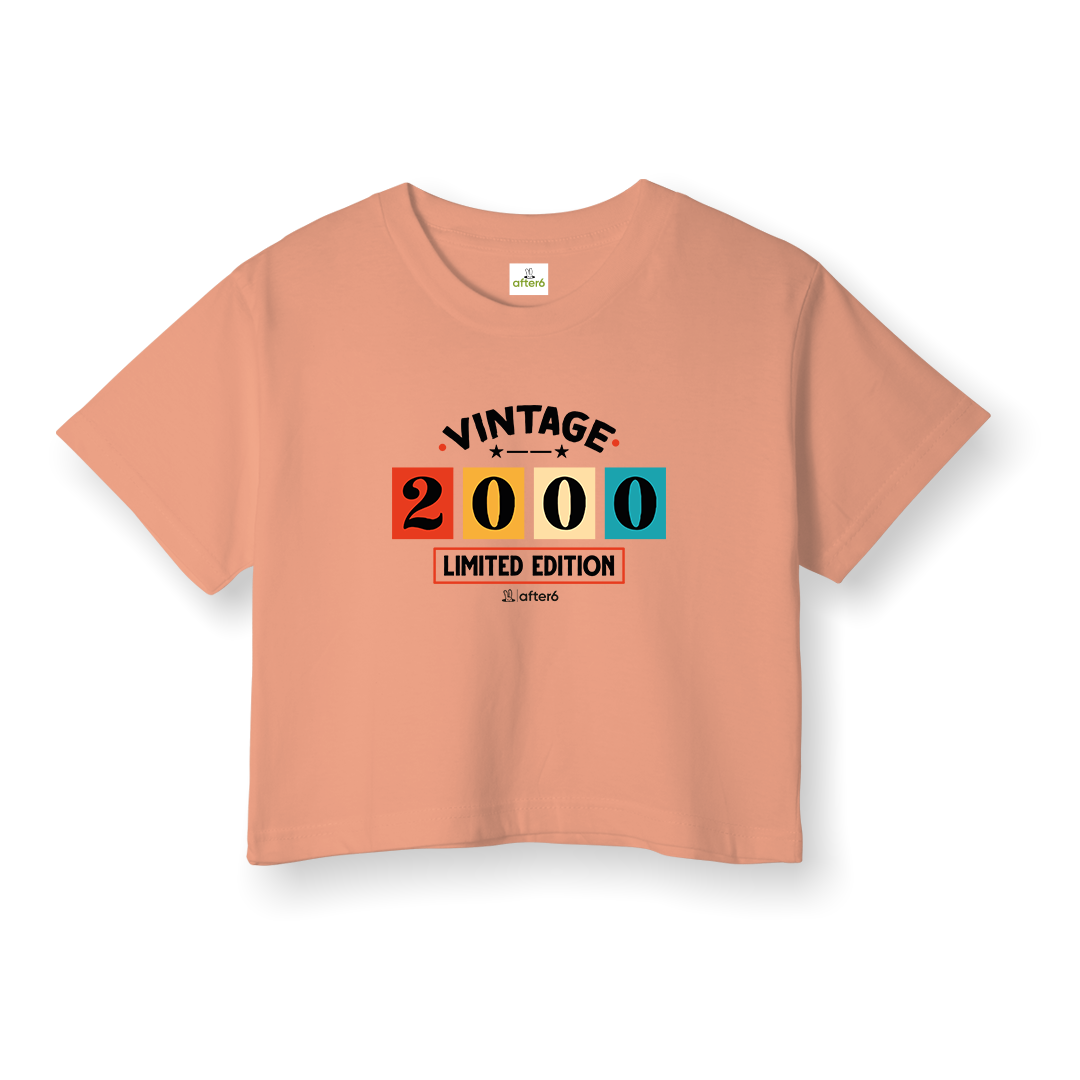 2000 - Crop T-Shirt
