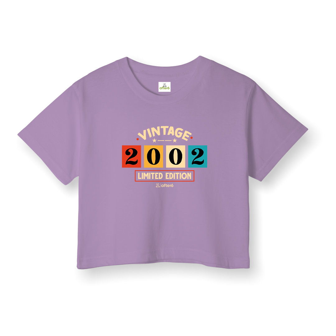 2002 - Crop T-Shirt