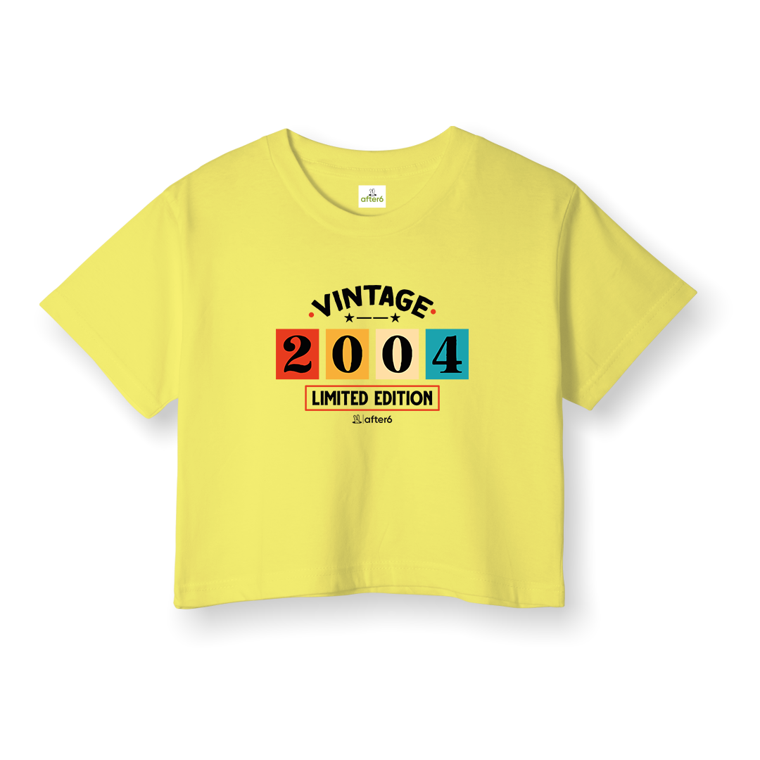2004 - Crop T-Shirt