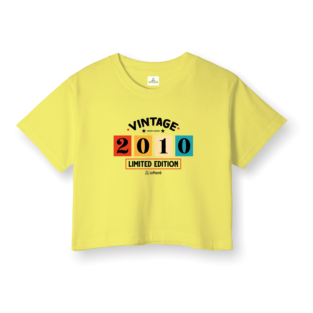 2010 - Crop T-Shirt