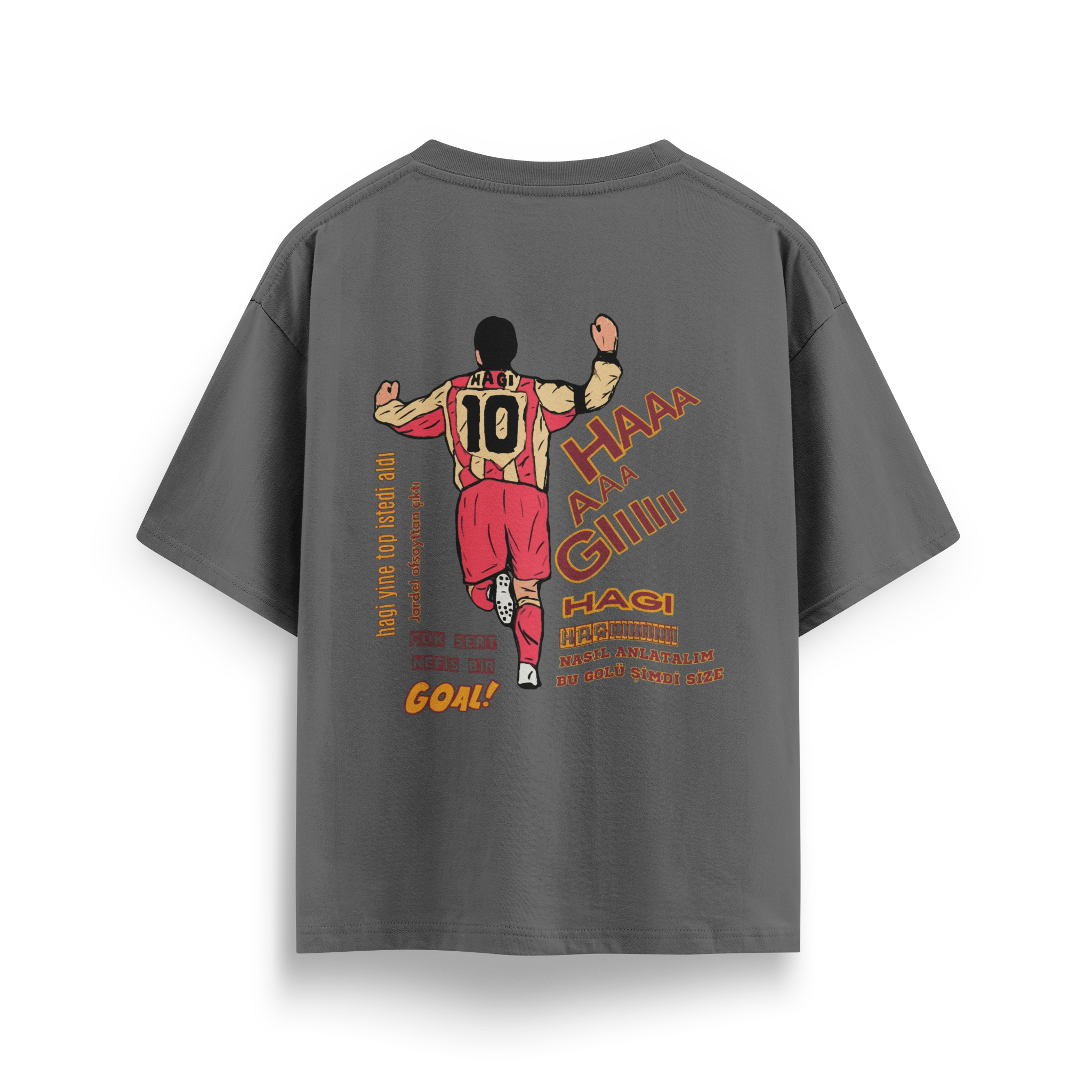 Nasıl anlatalım şimdi bu golü size - Oversize T-Shirt