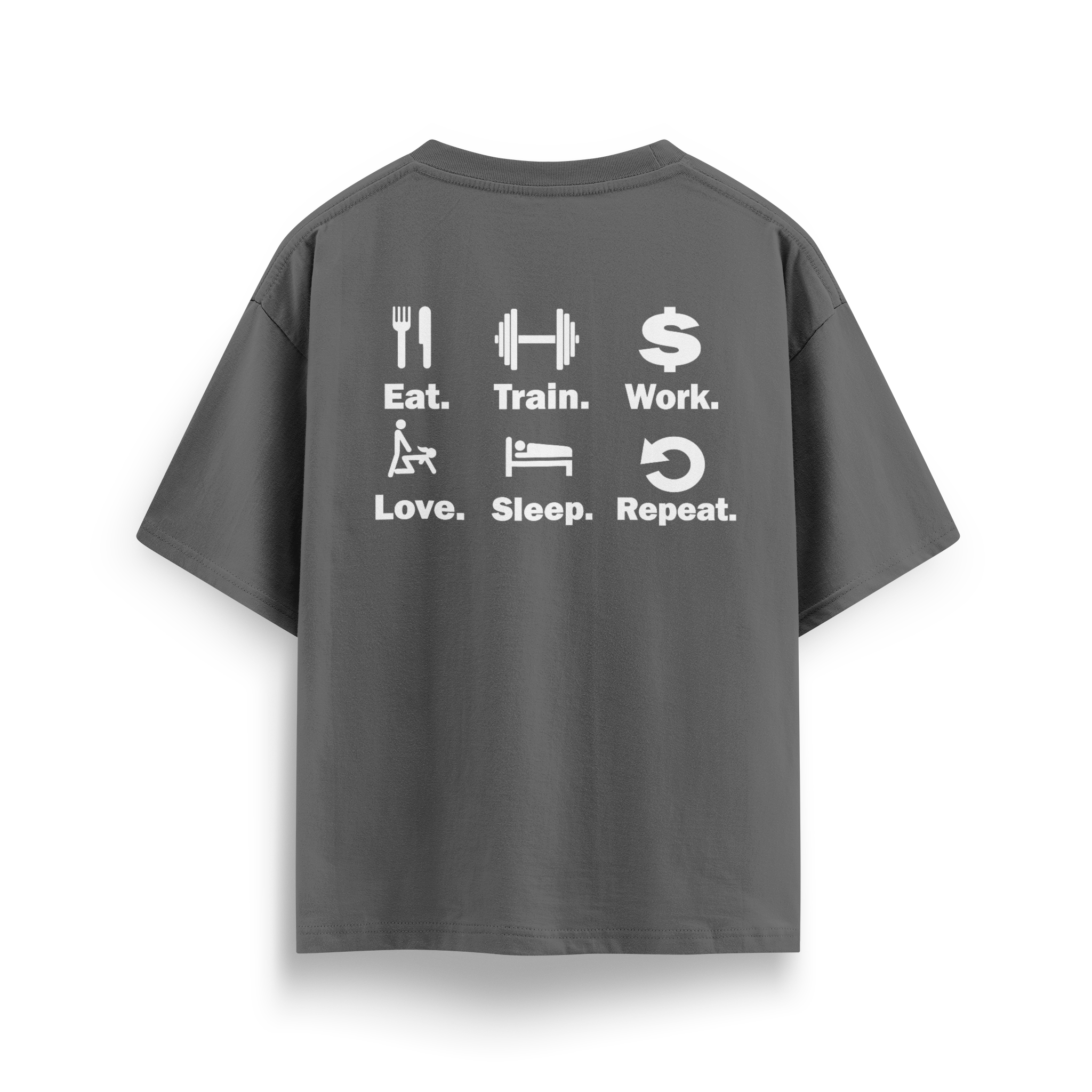 Eat Sleep Train - Oversize T-Shirt