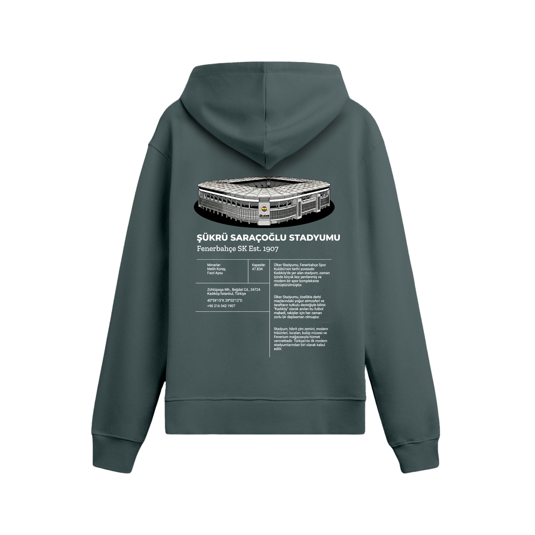 Est 1907 - Oversize Hoodie