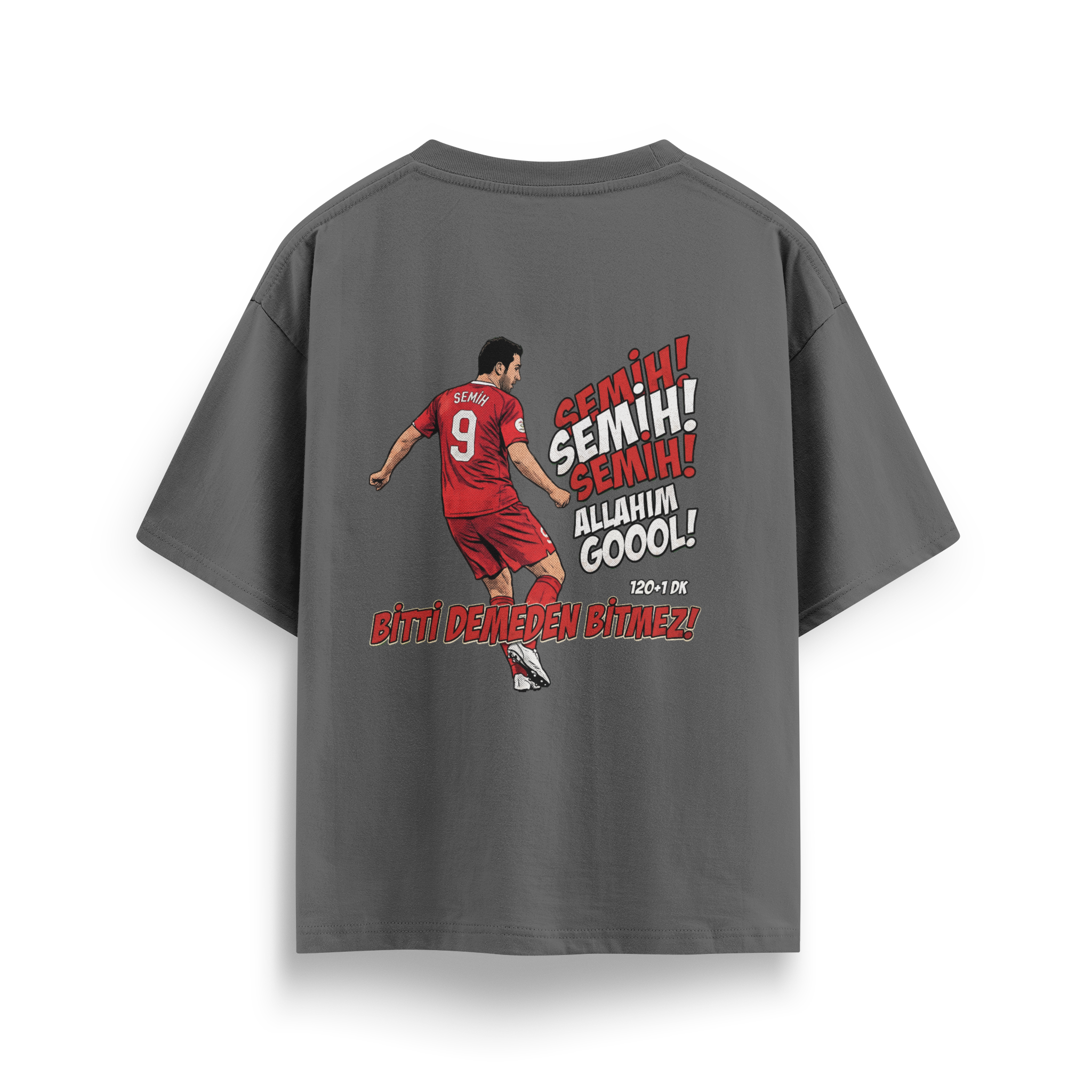 Bitti demeden bitmez - Oversize T-Shirt