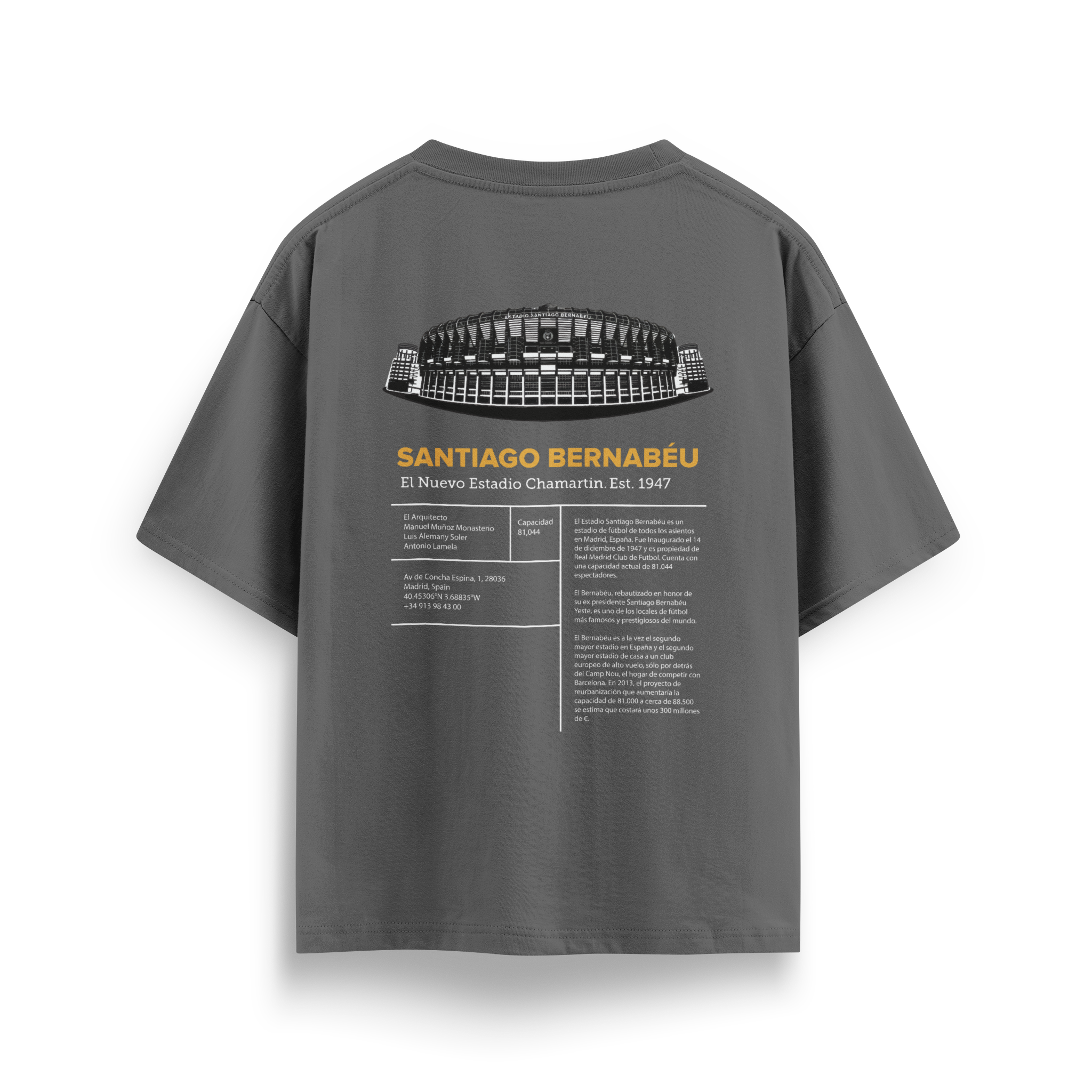 Santiago Bernabeu - Oversize T-Shirt