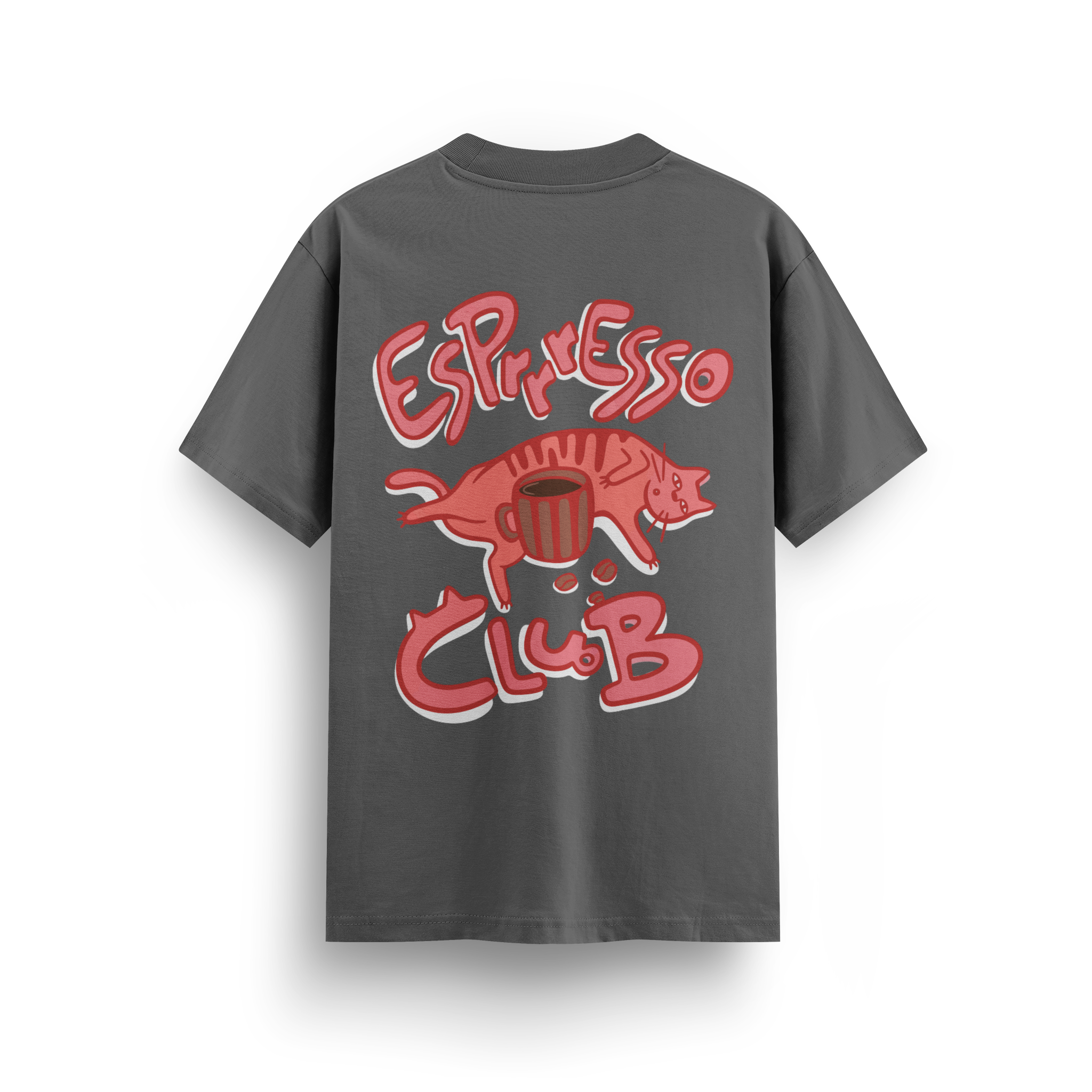 Espresso Cat Club - Regular T-shirt