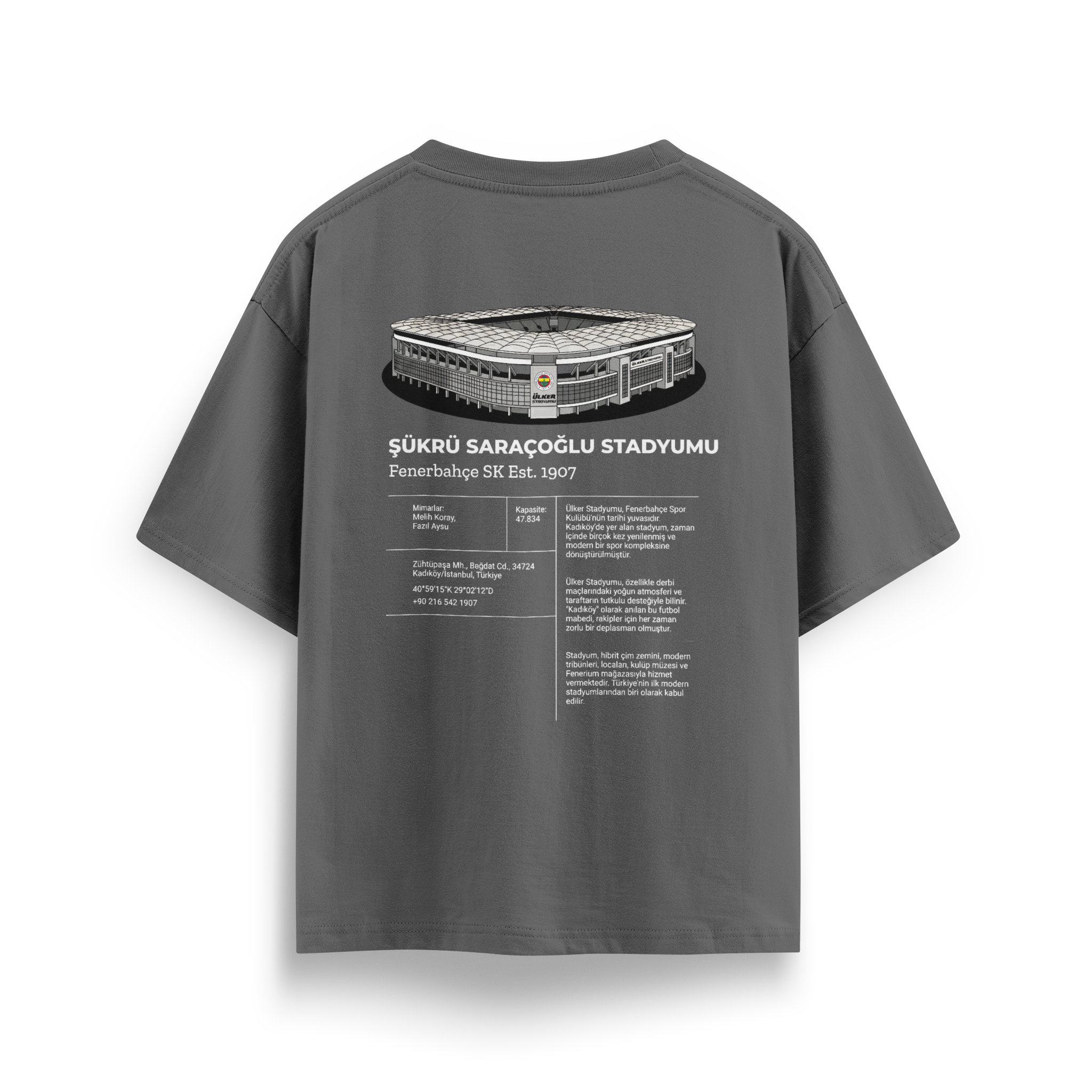 Est 1907 - Oversize T-Shirt