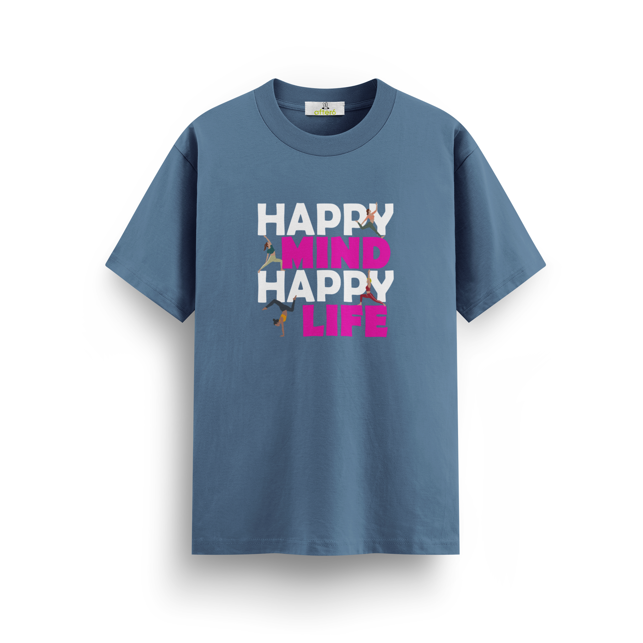 Happy Mind Happy Life - Regular T-shirt