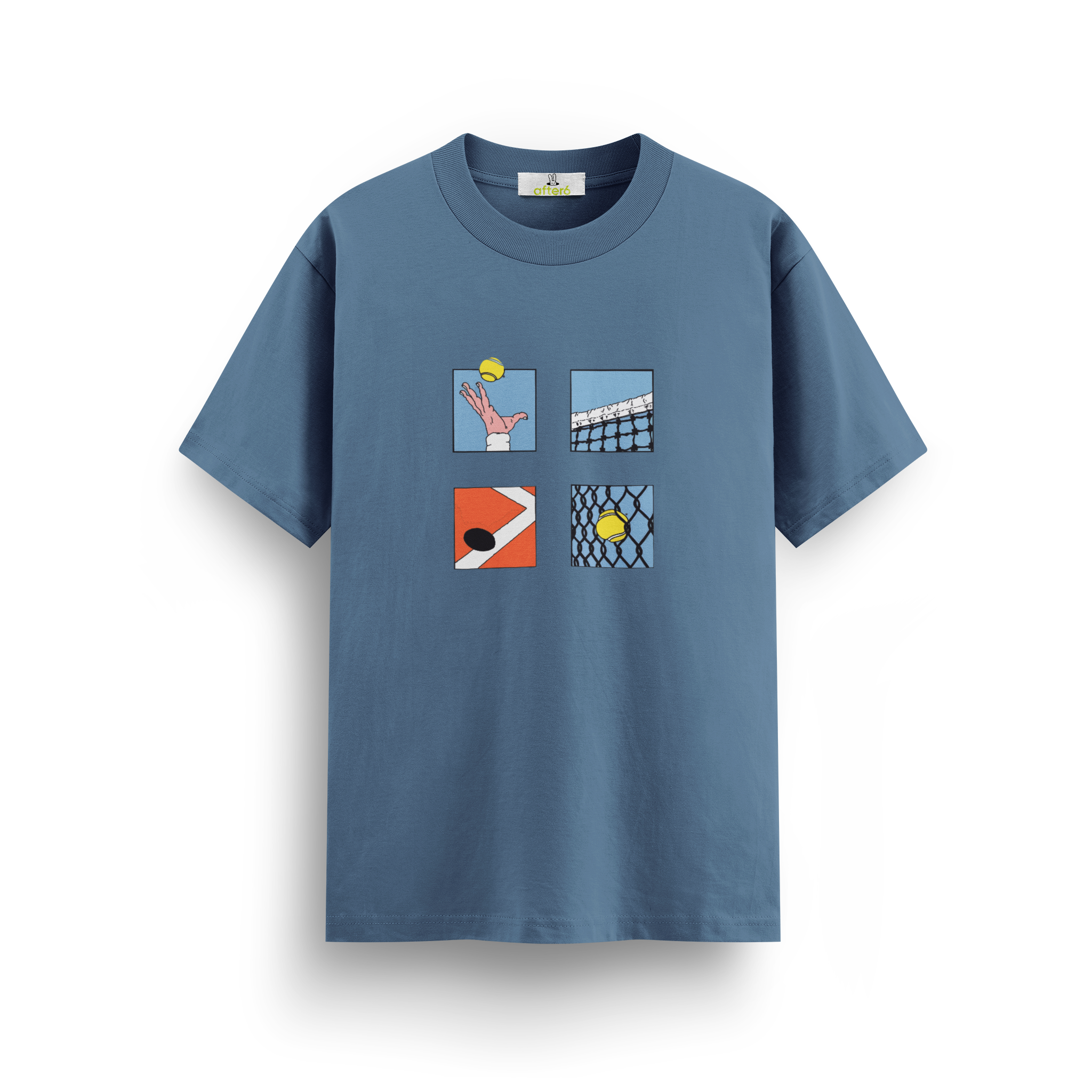 Lines & Tennis - Regular T-shirt