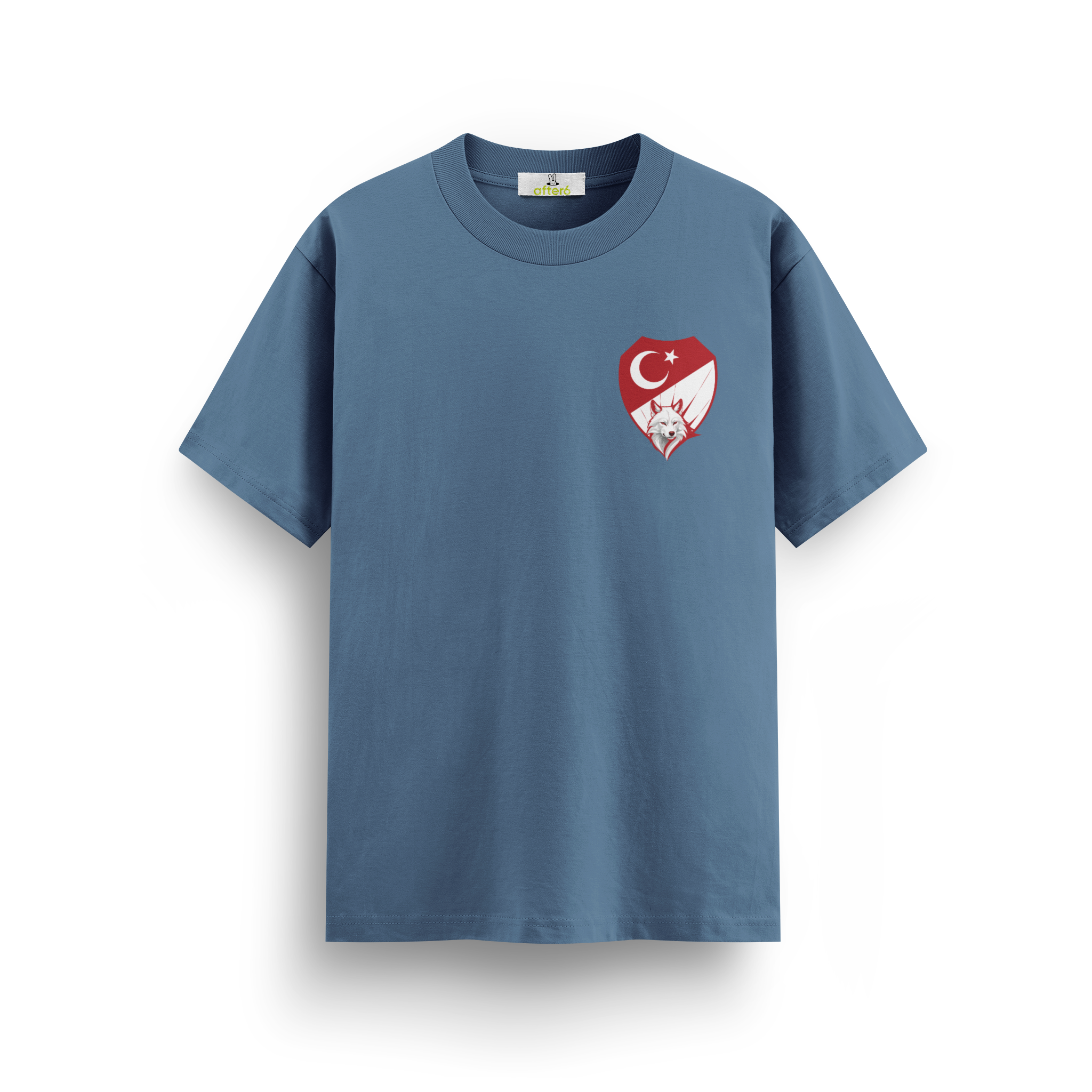 Kırmızı Beyaz - Regular T-shirt