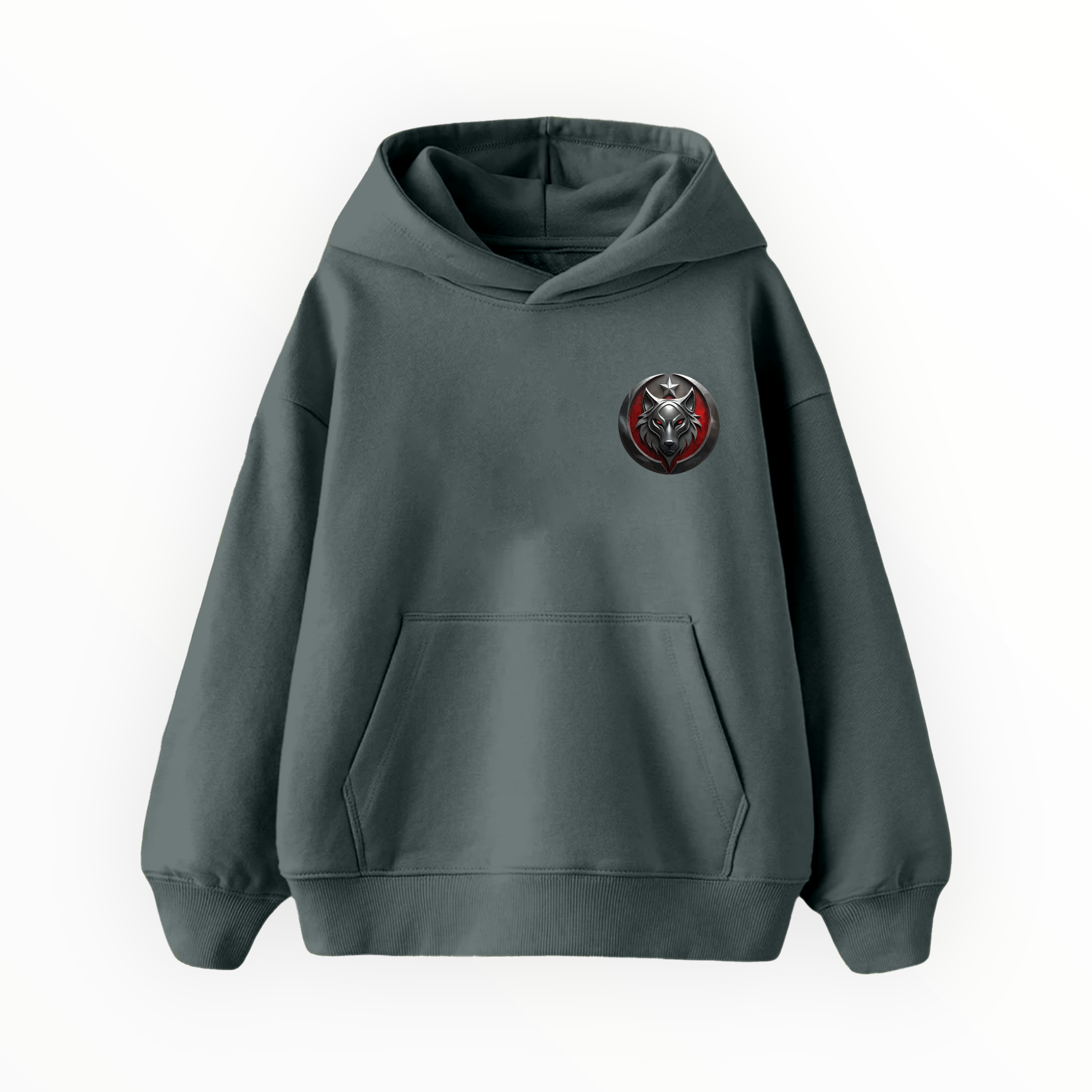 Black Wolf - Çocuk Hoodie