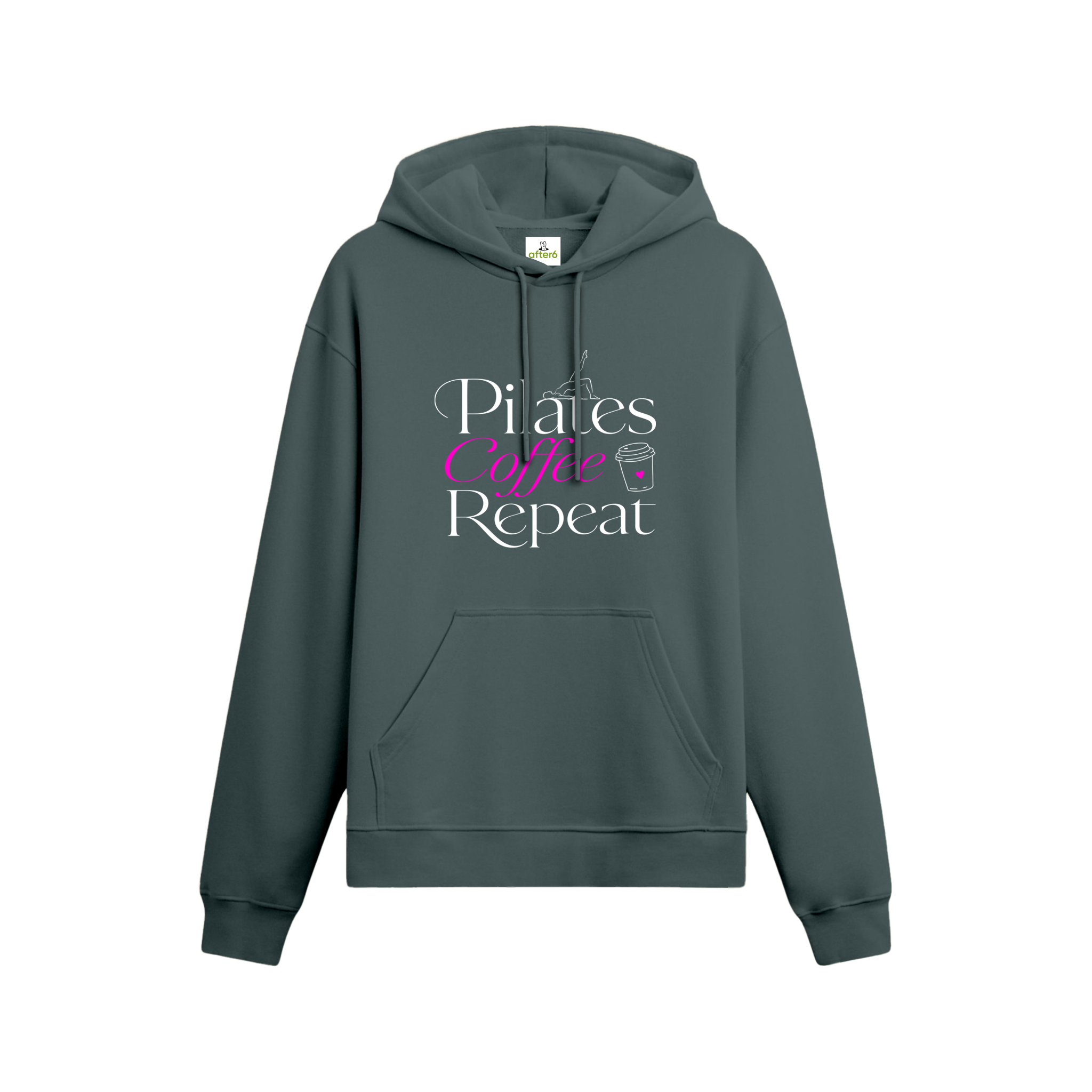 Pilates Coffee Repeat - Oversize Hoodie