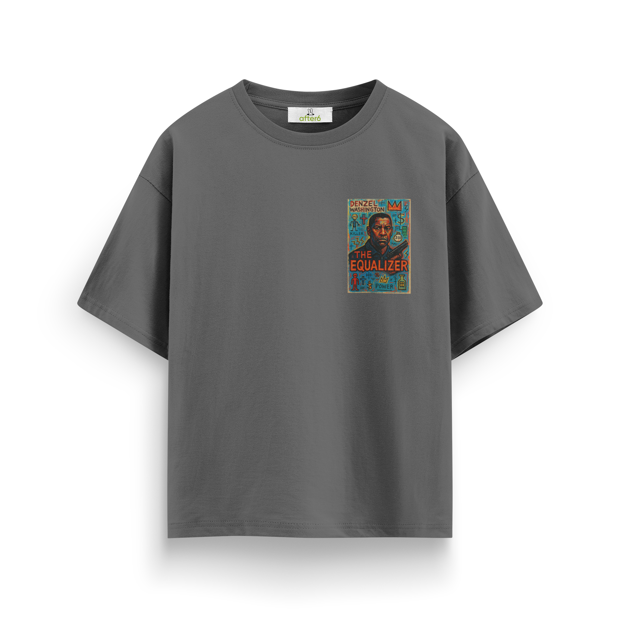 Denzel Washington Card - Oversize T-Shirt