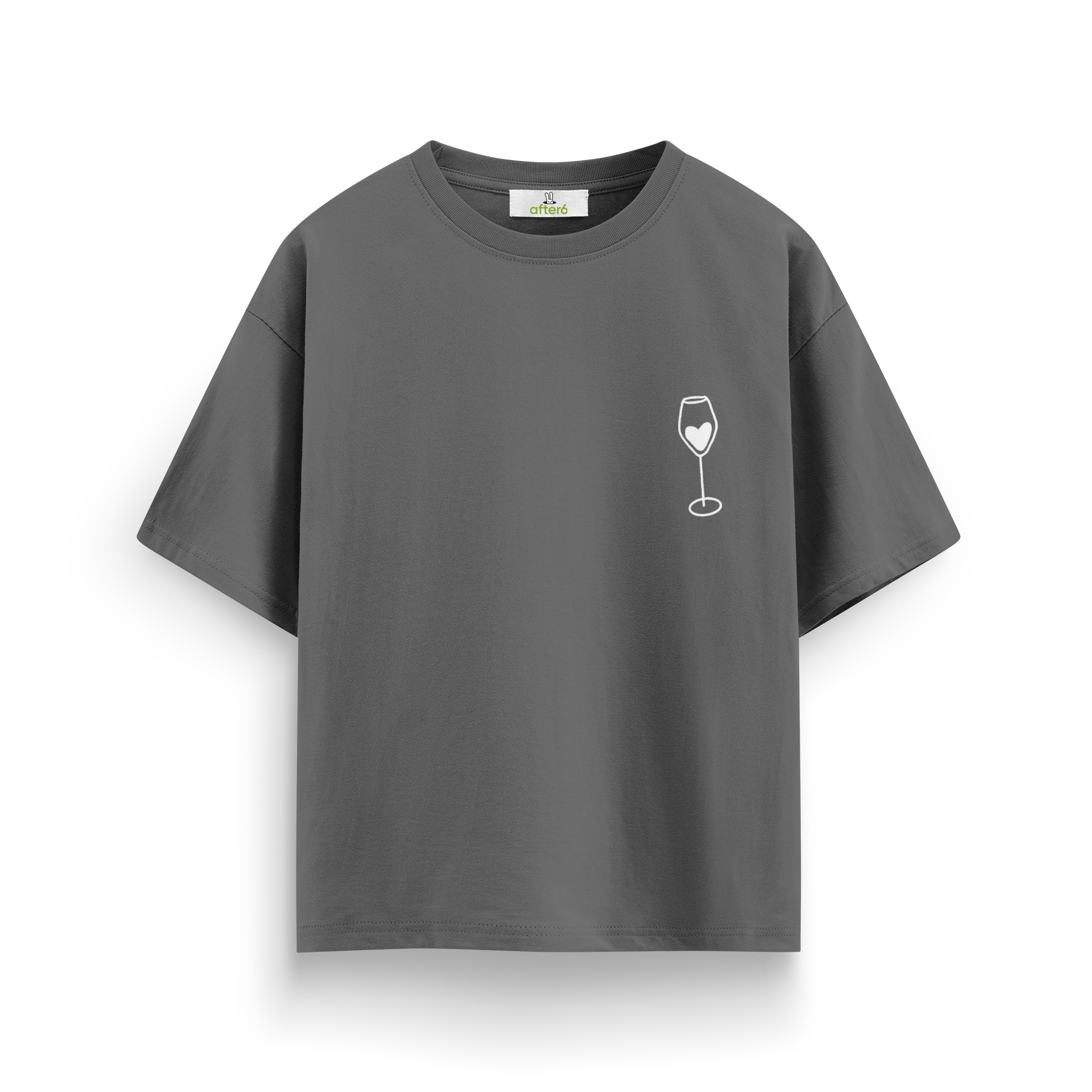 Glass of wine - Oversize T-Shirt