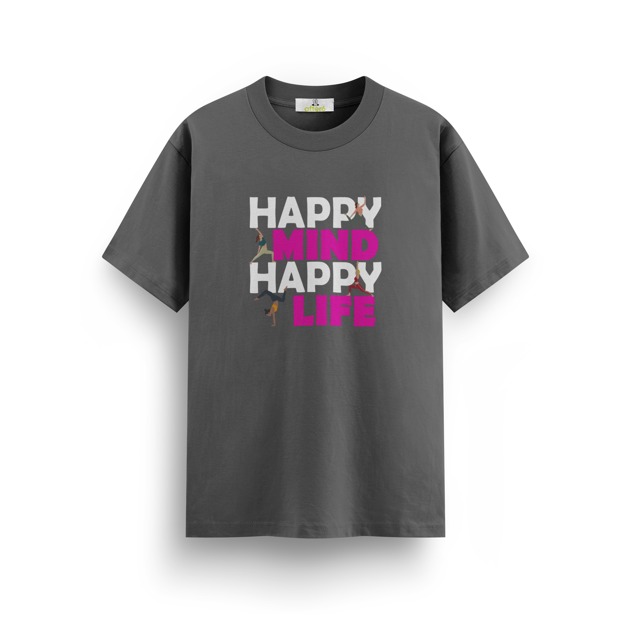 Happy Mind Happy Life - Regular T-shirt