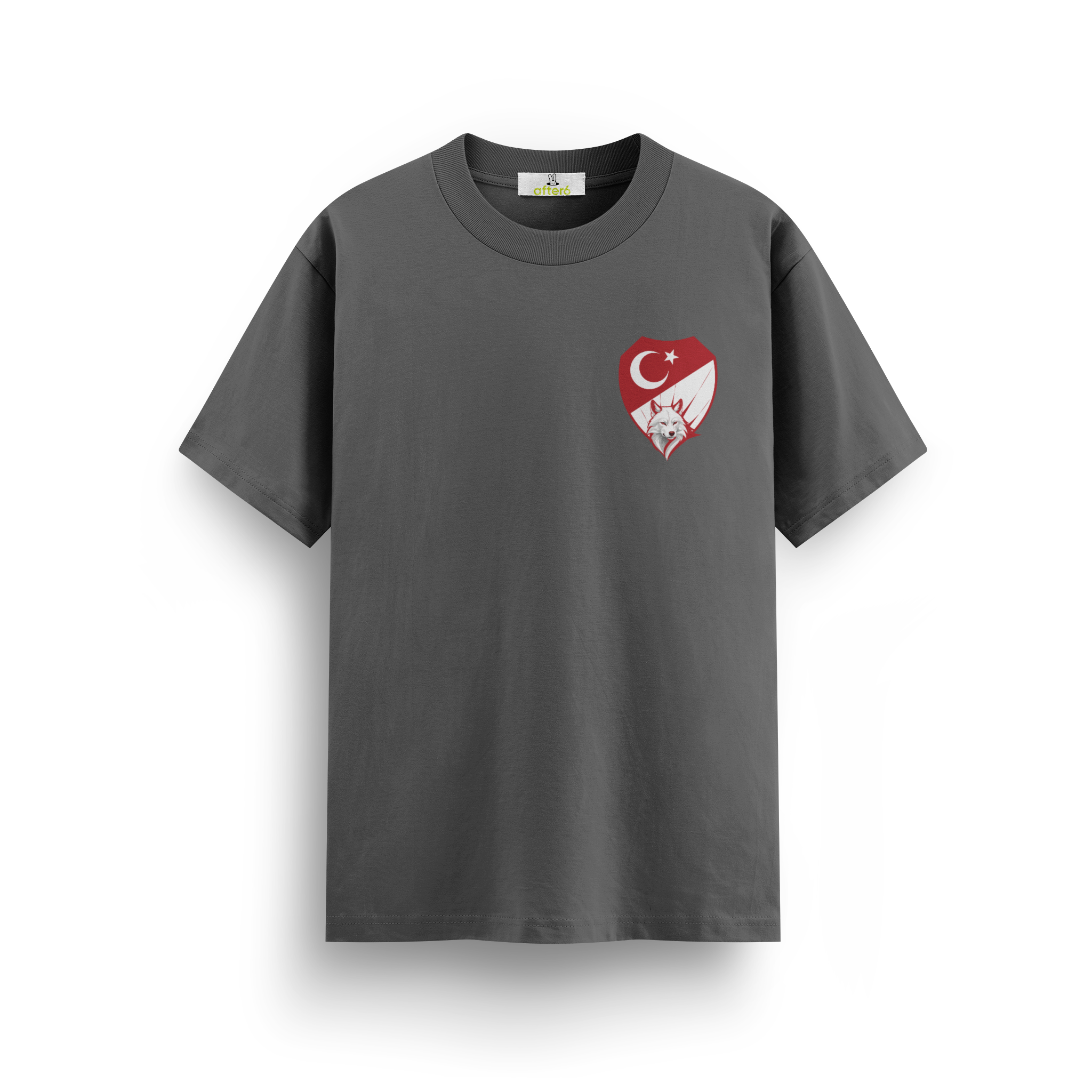 Kırmızı Beyaz - Regular T-shirt