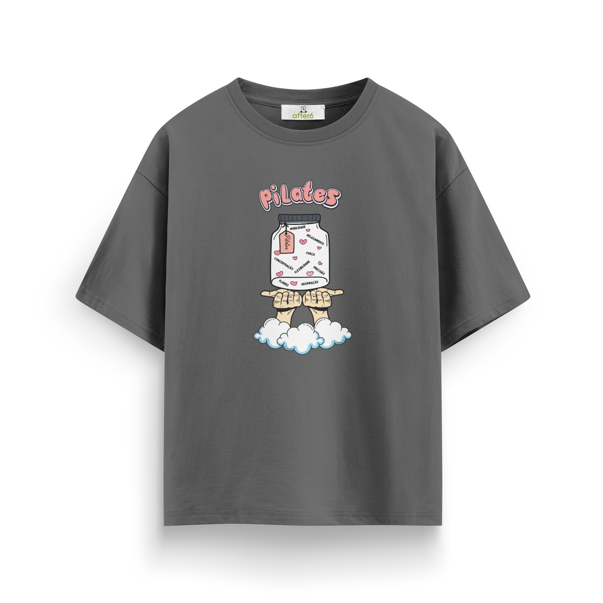 Pilates-Relaxamento - Oversize T-Shirt