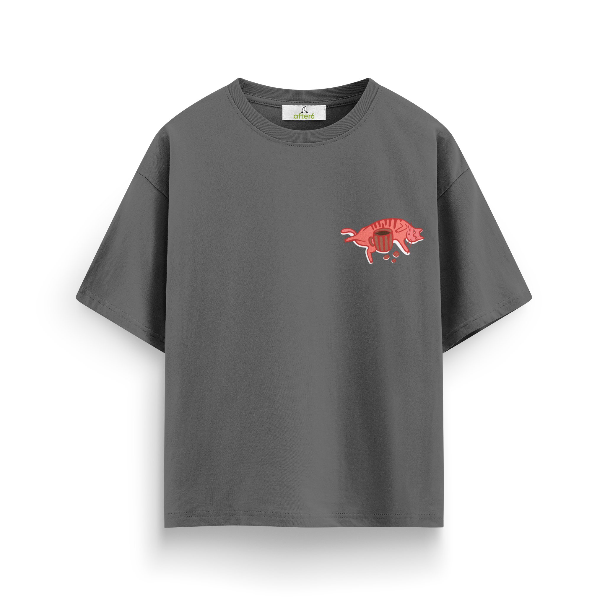 Espresso Cat Club - Oversize T-Shirt