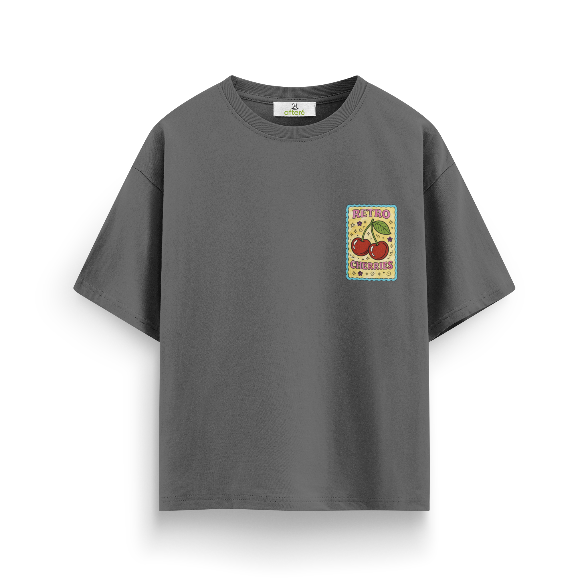 Cherries Card - Oversize T-Shirt