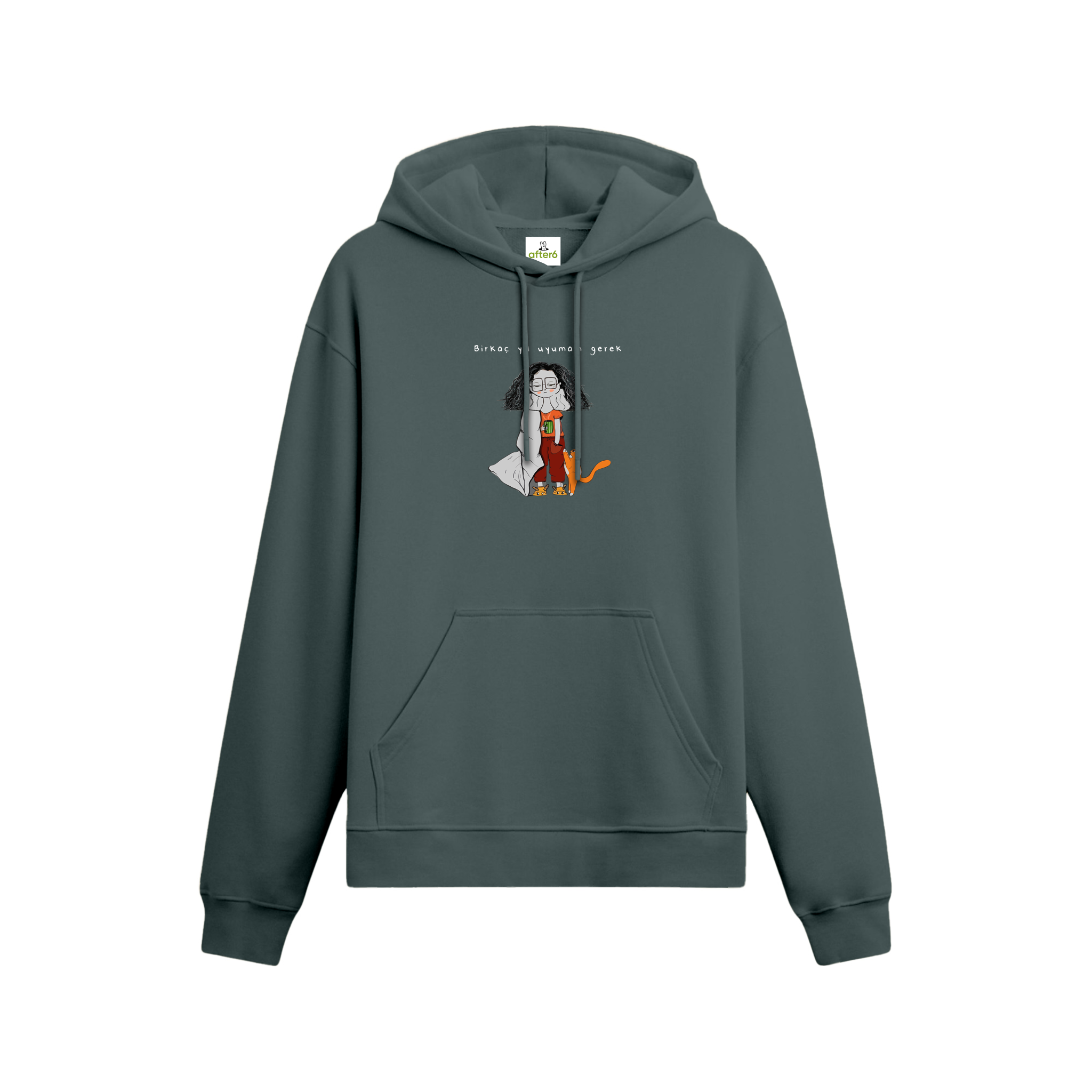 Birkaç yıl uyumam gerek - Oversize Hoodie