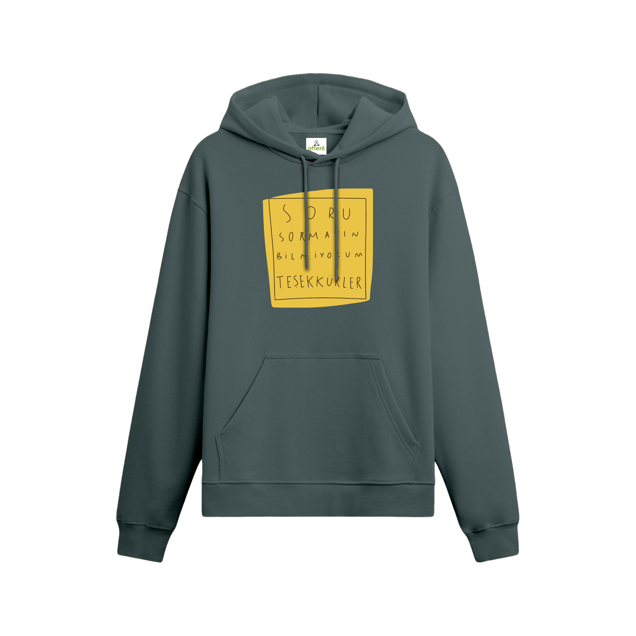 Soru Sormayın - Oversize Hoodie