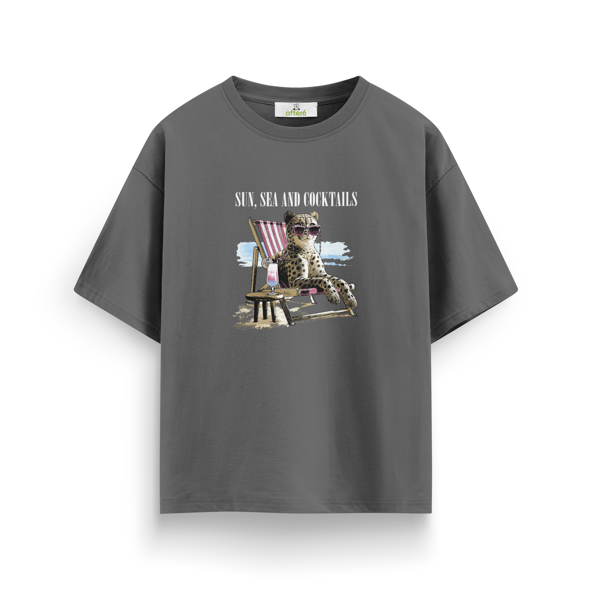 Sun Sea and Coctails - Oversize T-Shirt