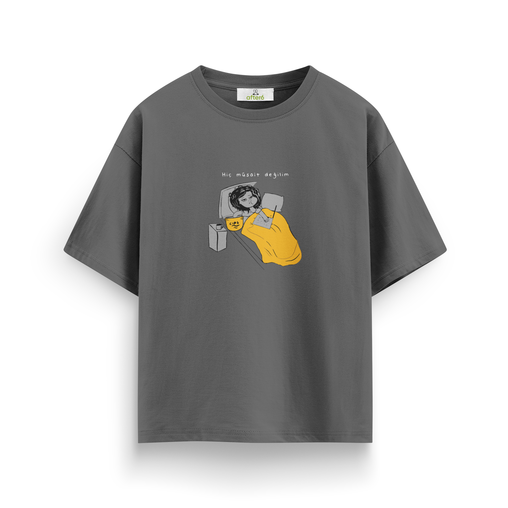 Hiç müsait değilim - Oversize T-Shirt