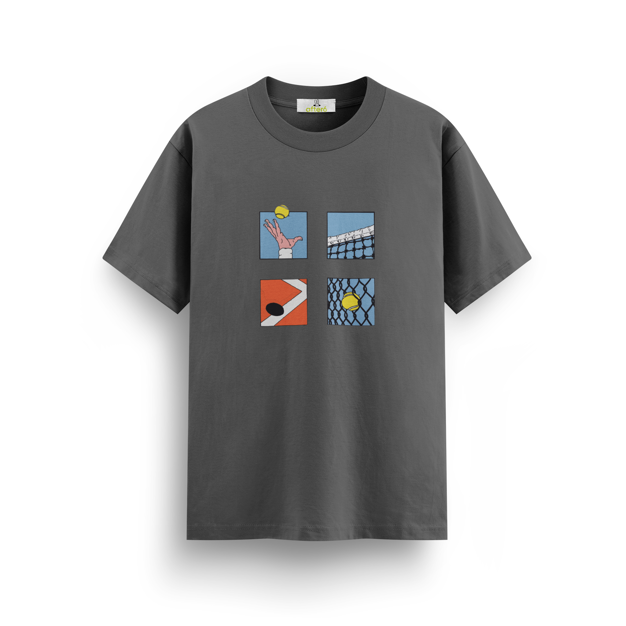 Lines & Tennis - Regular T-shirt