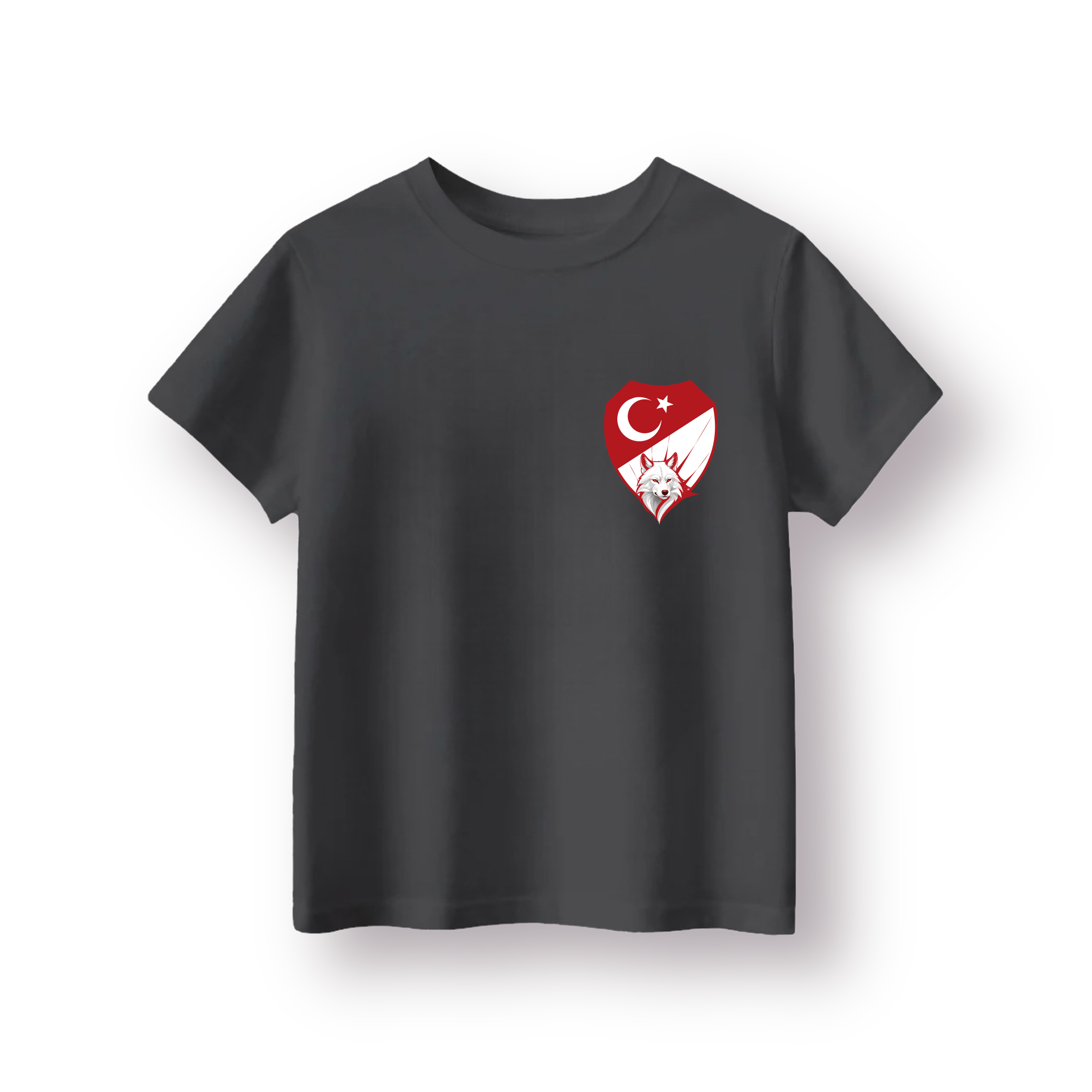 Kırmızı Beyaz - Çocuk T-shirt