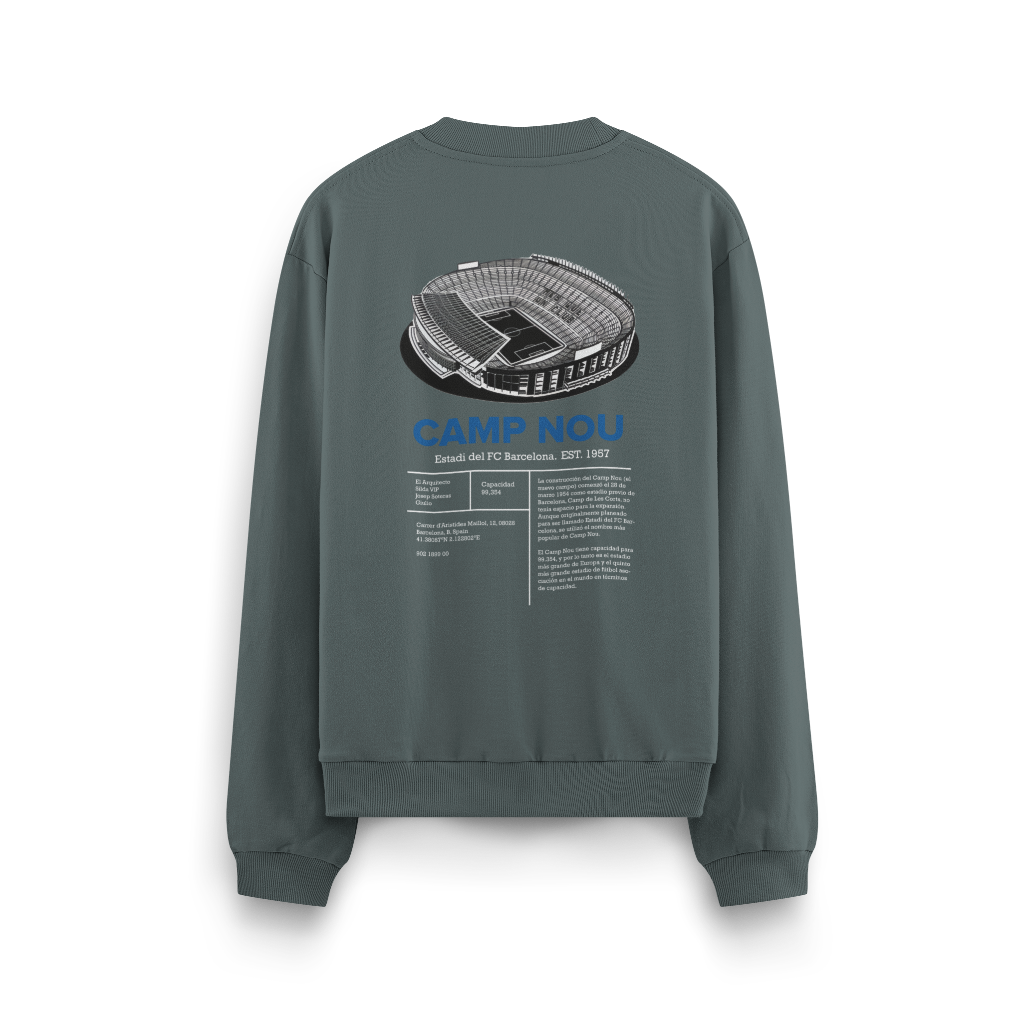 Camp Nou - Oversize Sweatshirt