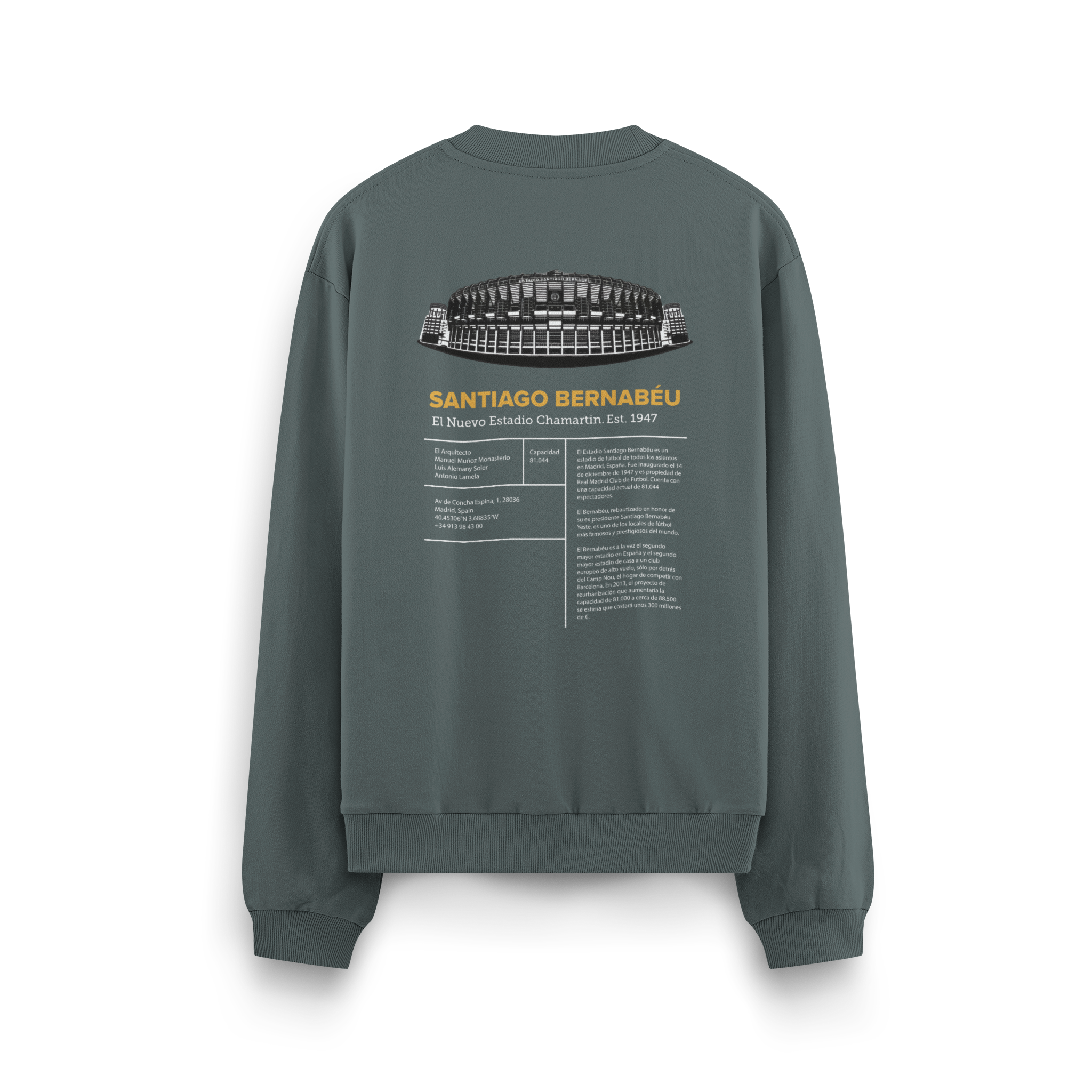 Santiago Bernabeu - Oversize Sweatshirt