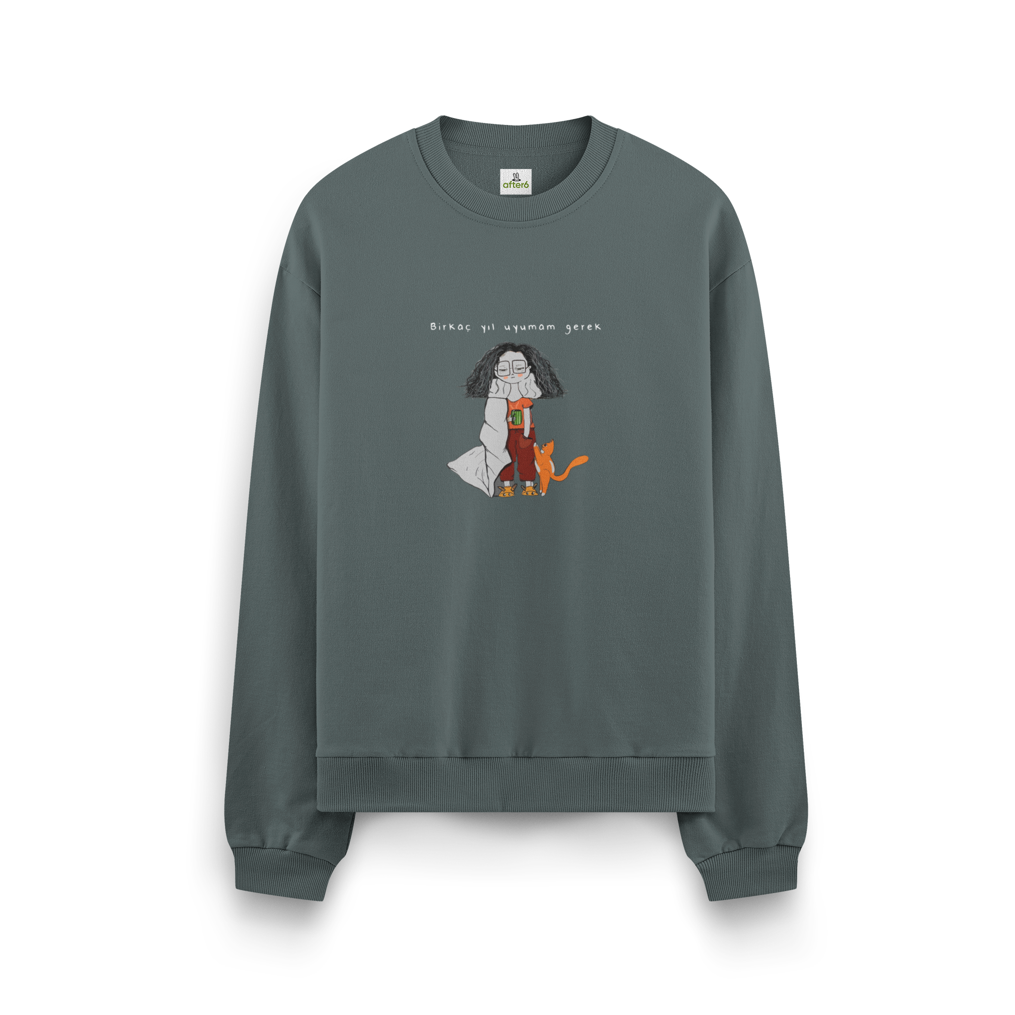 Birkaç yıl uyumam gerek - Oversize Sweatshirt