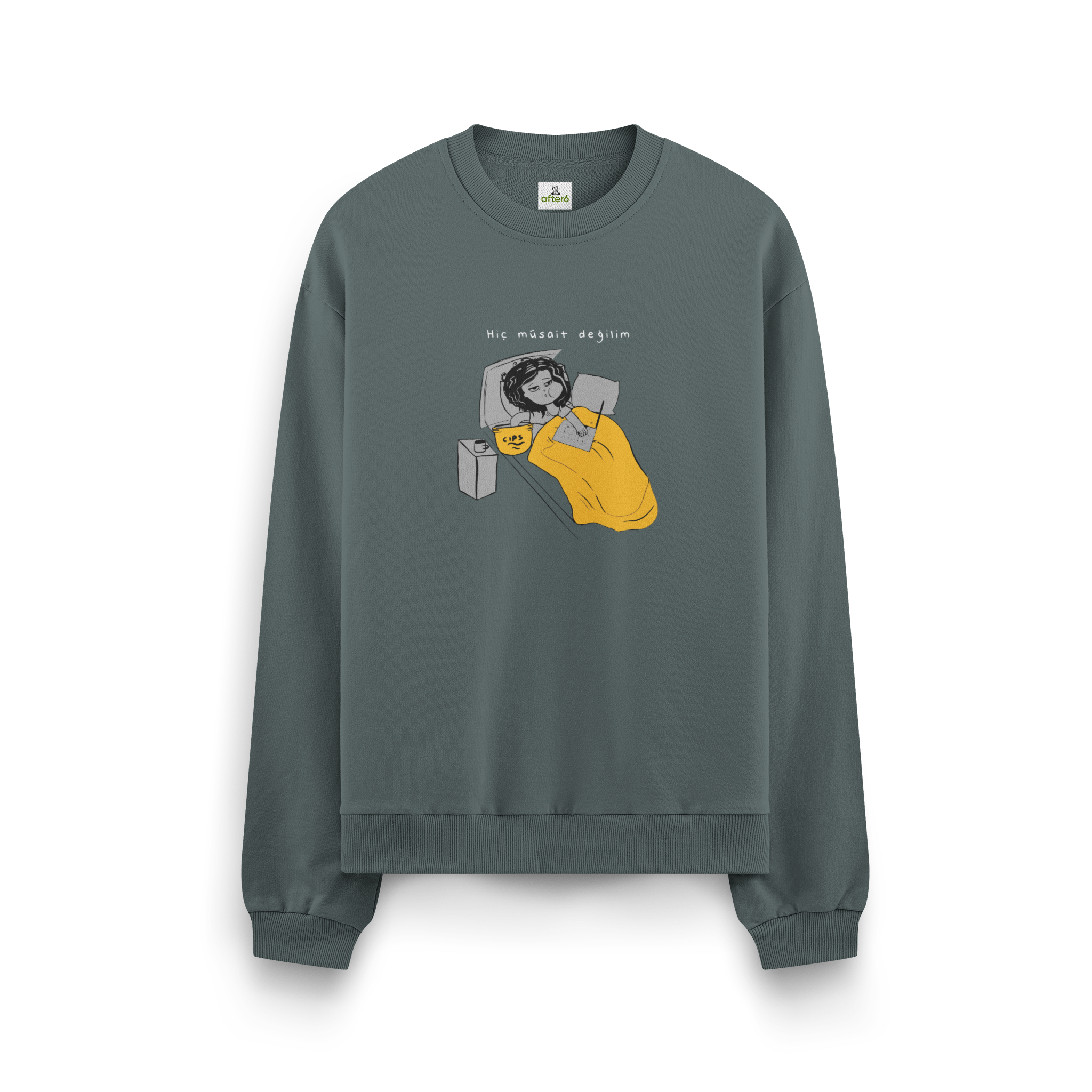 Hiç müsait değilim - Oversize Sweatshirt