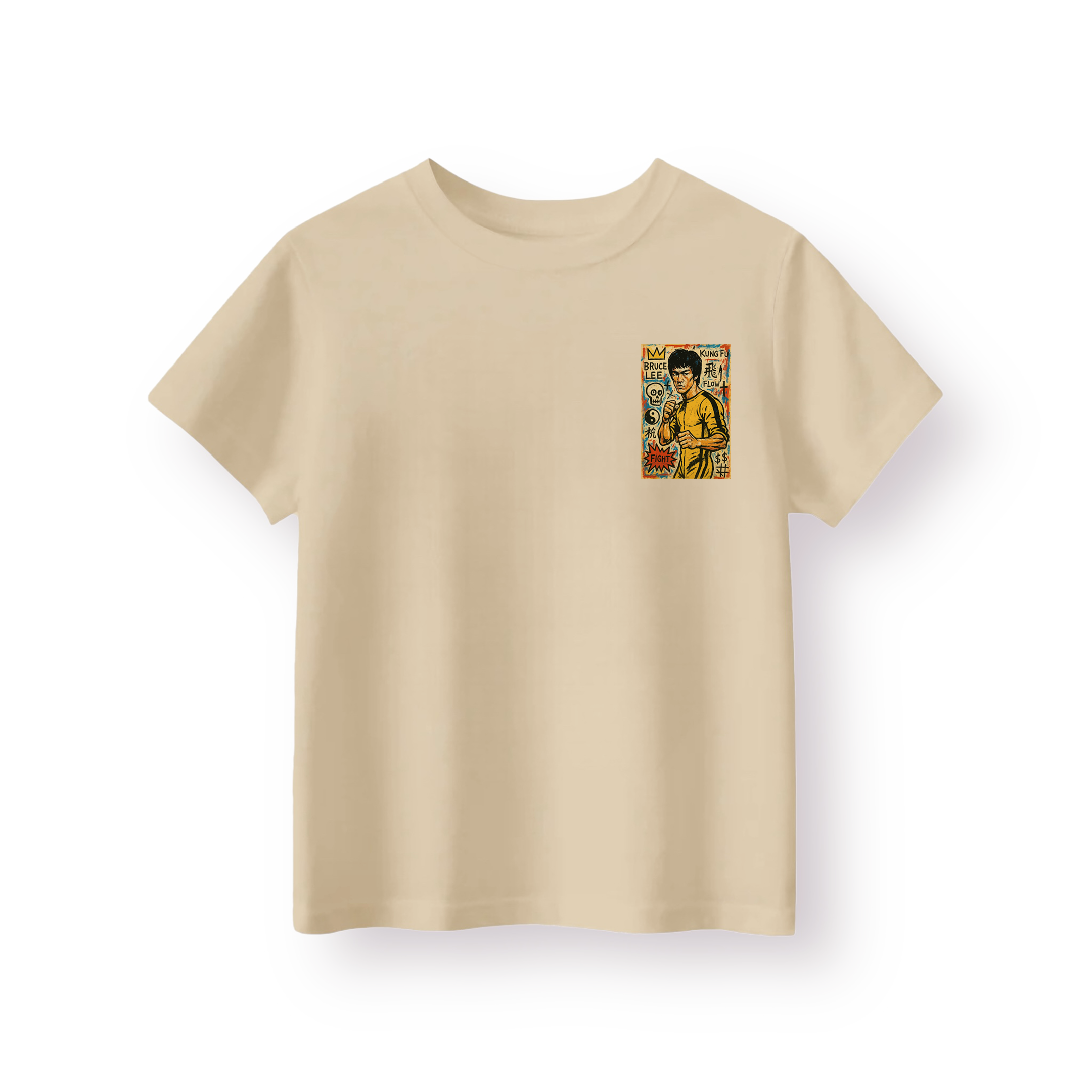 Bruce Lee Card - Çocuk T-shirt