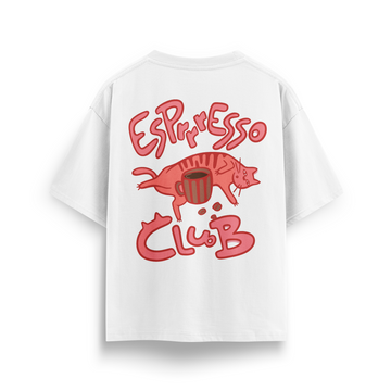 Espresso Cat Club - Oversize T-Shirt