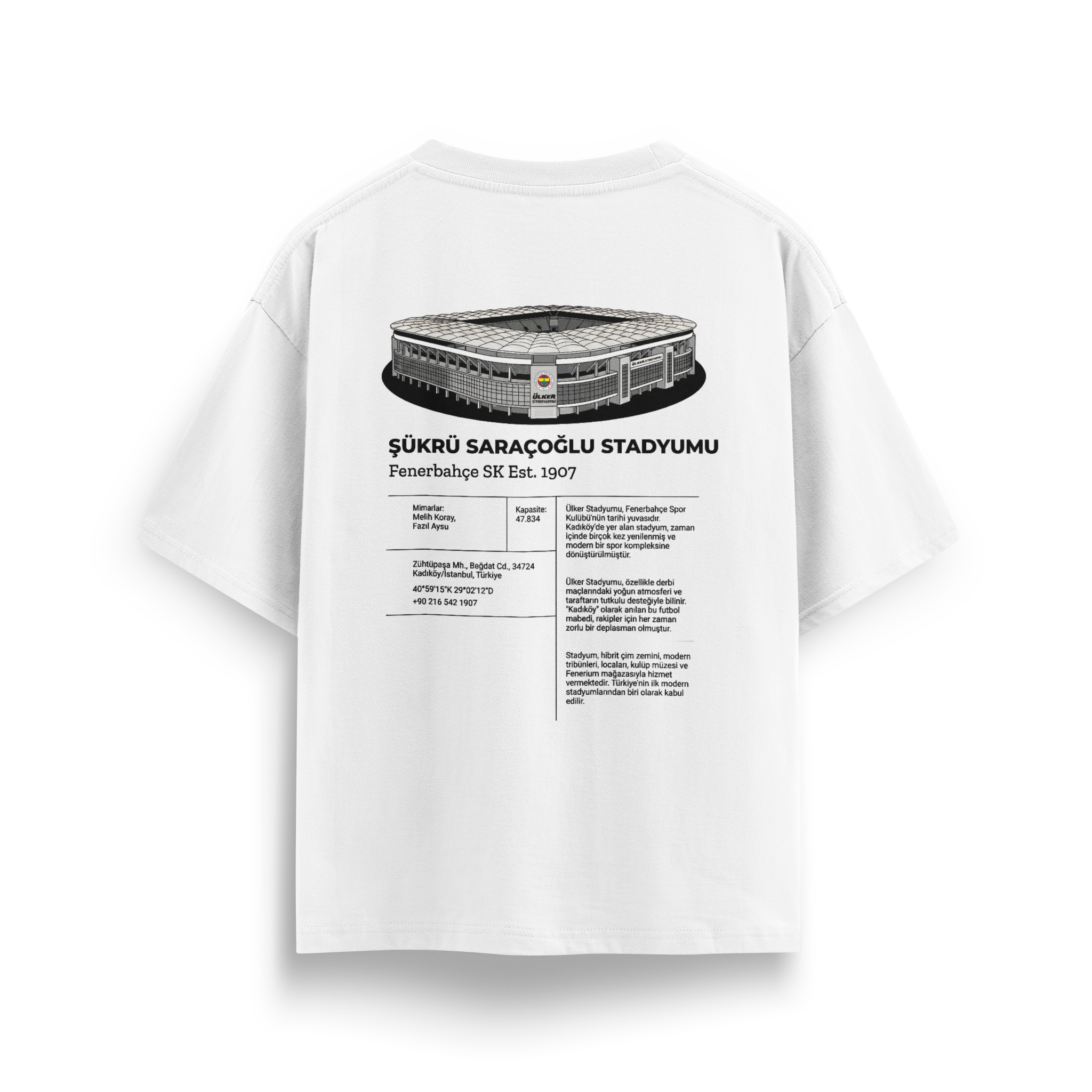 Est 1907 - Oversize T-Shirt