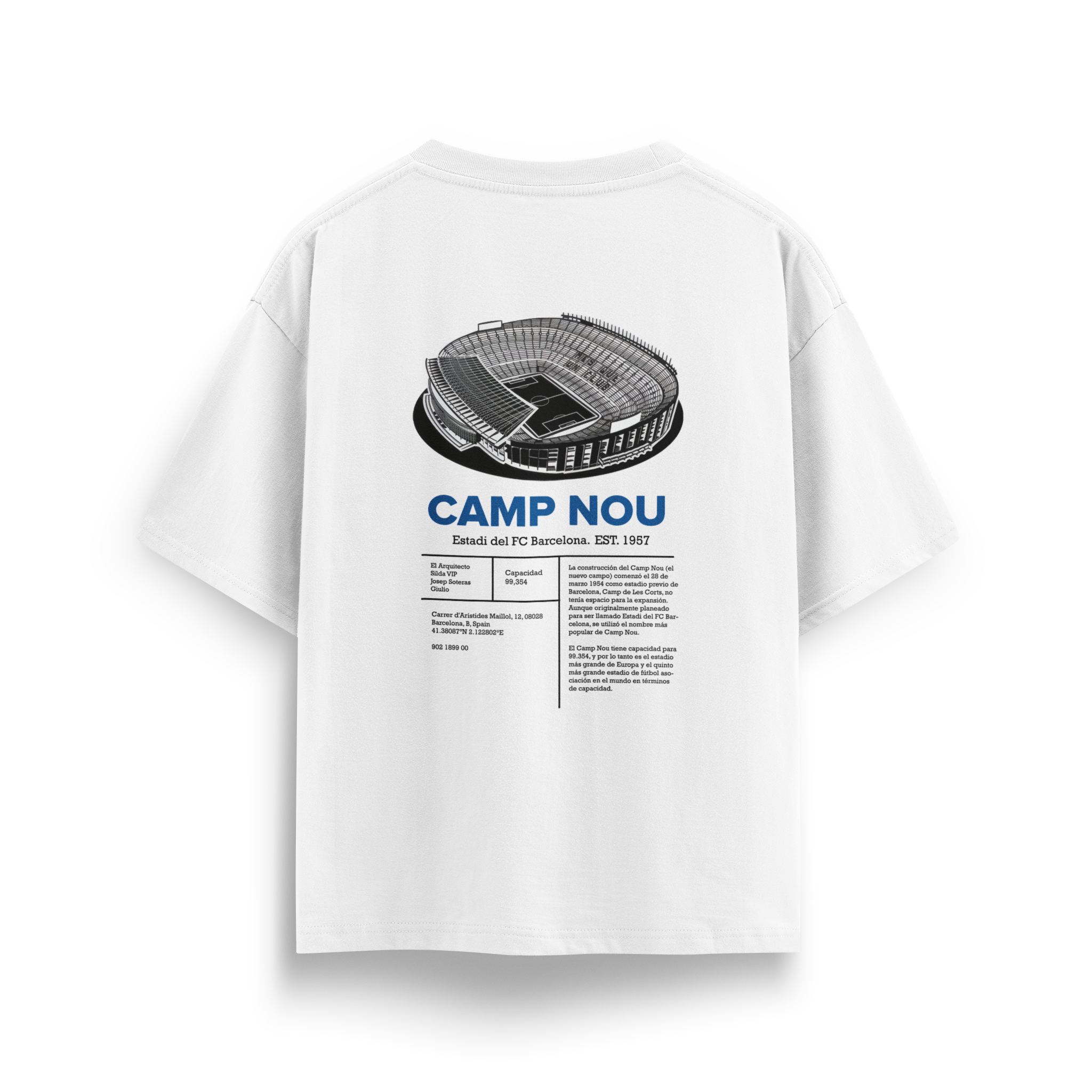 Camp Nou - Oversize T-Shirt
