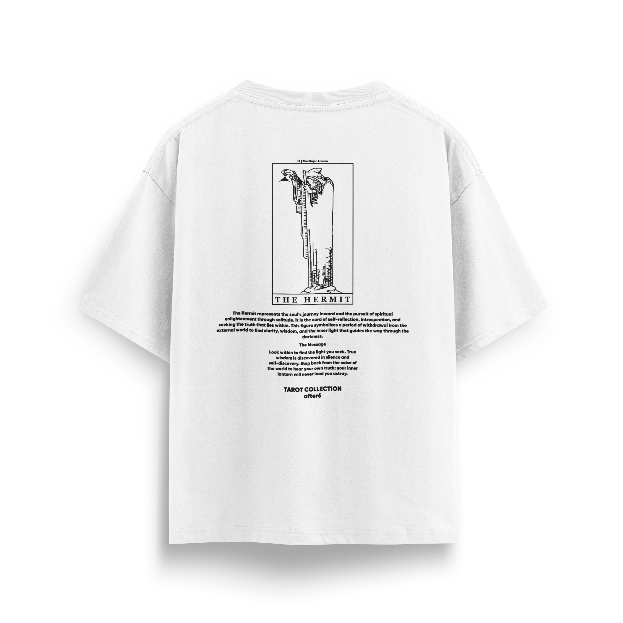 IX The Hermit - Oversize T-Shirt