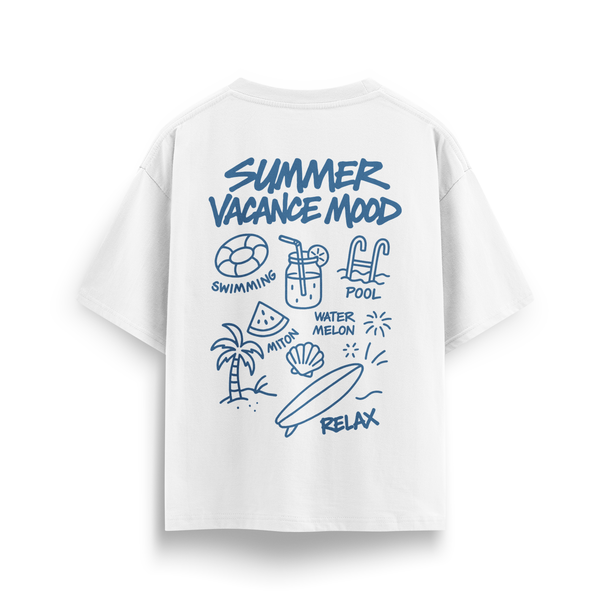 Summer Vacance Mood - Oversize T-Shirt