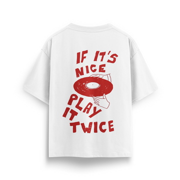 Play Twice - Oversize T-Shirt