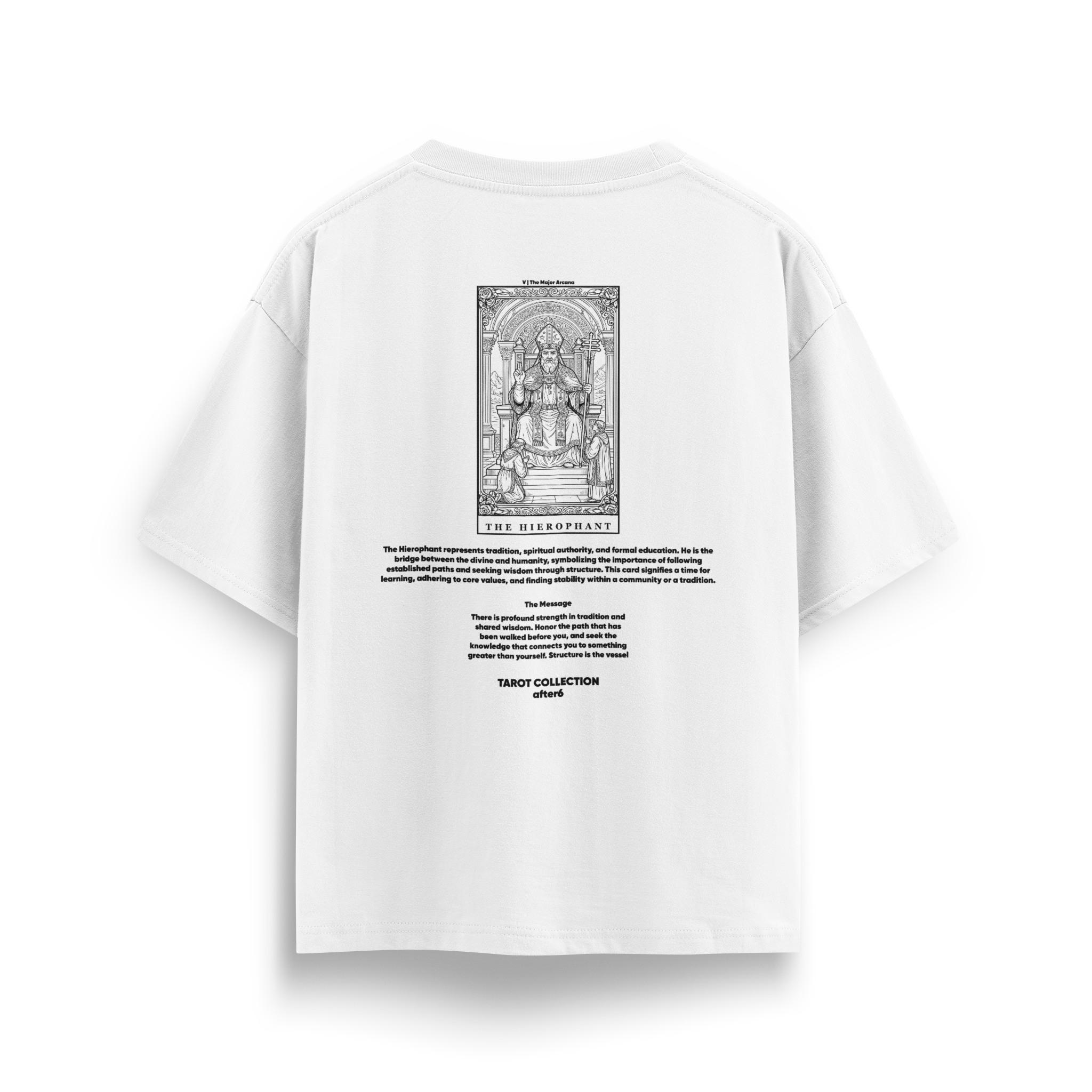 V The Hierophant - Oversize T-Shirt